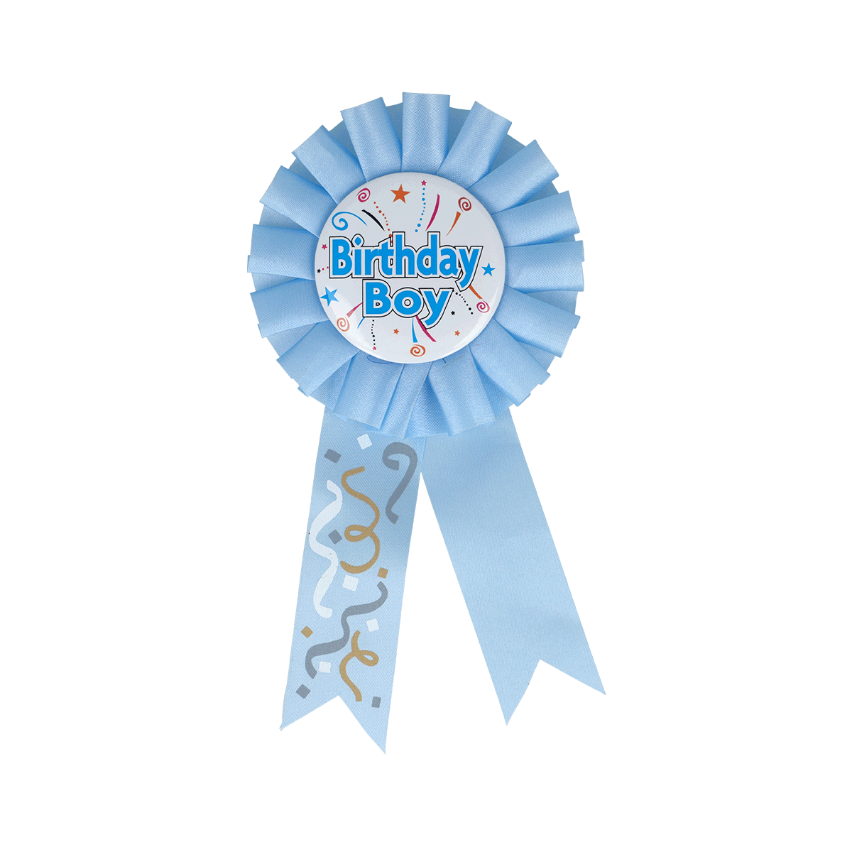 Geburtstag-Abzeichen, Ribbon, Blau, Jubel-Button, Dekorationspin, Birthday, Blue ribbon, Award ribbon, Decorative, Circles pattern, Birthday, Ribbon, Blau, Rosette, Dekoration