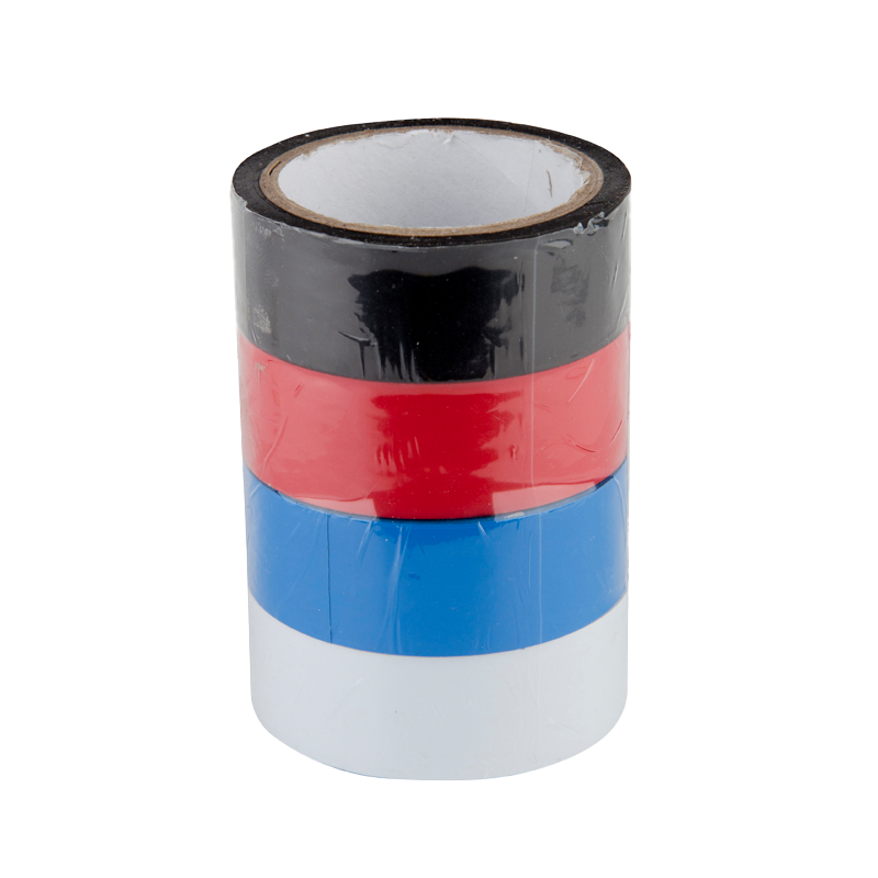 Klebeband, PVC-Band, Mehrfarbig, Schwarz Rot Blau, Klebeband-Rolle, Klebeband, Masking tape, Schwarz, Rot, Blau, Weiß, farbiges klebeband, washi-band, verpackungstape, rollen, mehrfarbig
