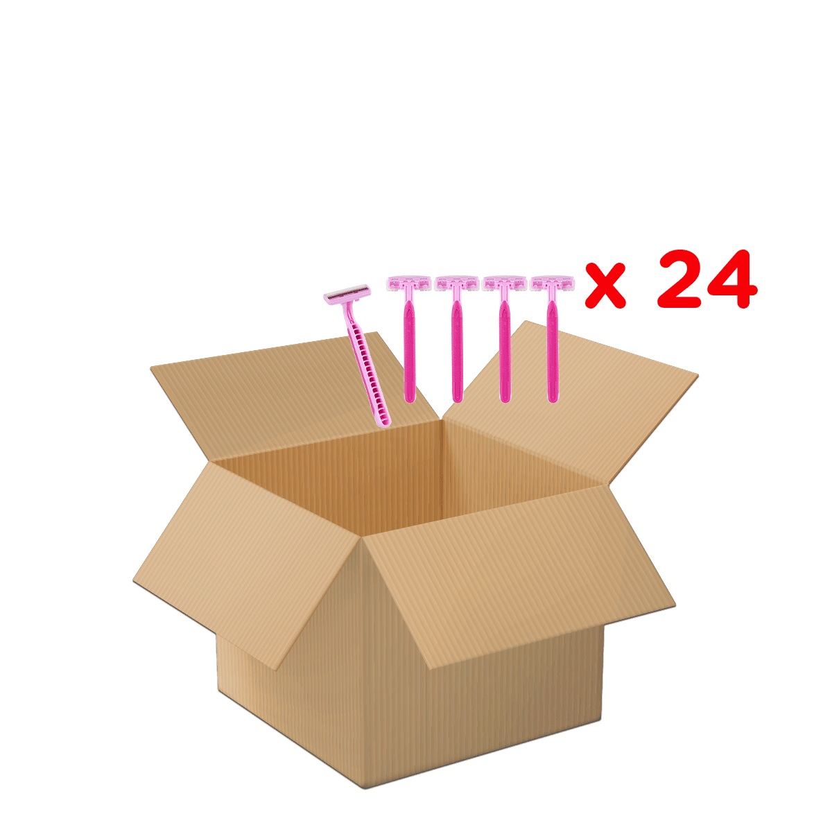 box, Pappe, offener Karton, Montageset, Schachtel, Paket, Kartonschachtel, Rasierklingen, Klingenkartusche, Rasierklingen-Set