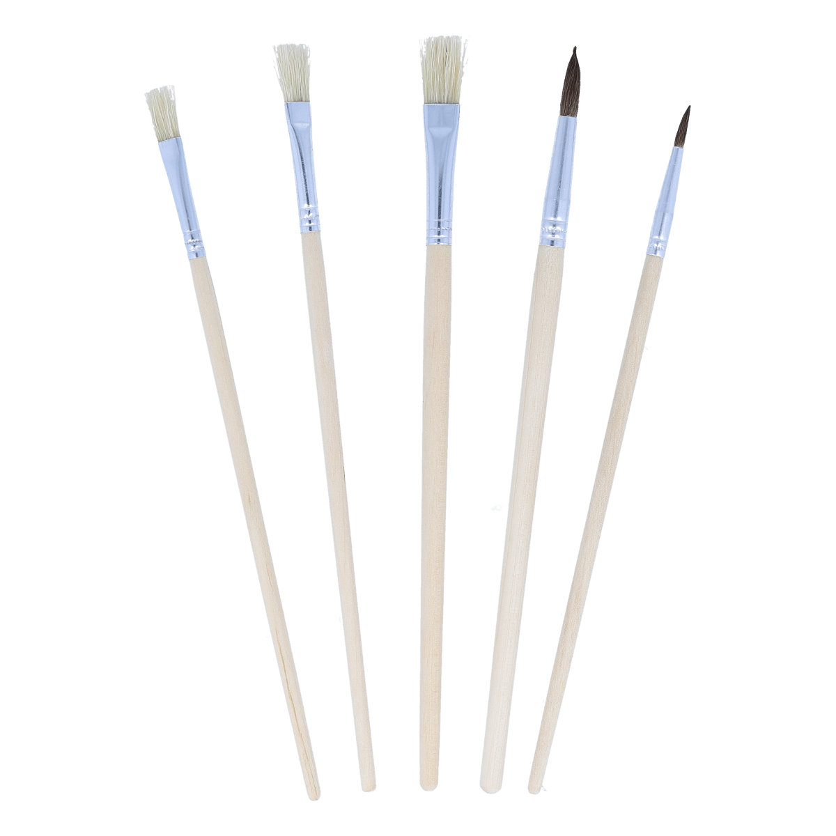 Pinsel, Malpinsel, Kunstpinsel, Naturhaar, Schnittstelle, Pinsel, Kunstpinsel, Flachpinsel, Nähpinsel, Holzgriff, Pinsel, Malerpinsel, Kunstbedarf, Holzstiel, Flachpinsel