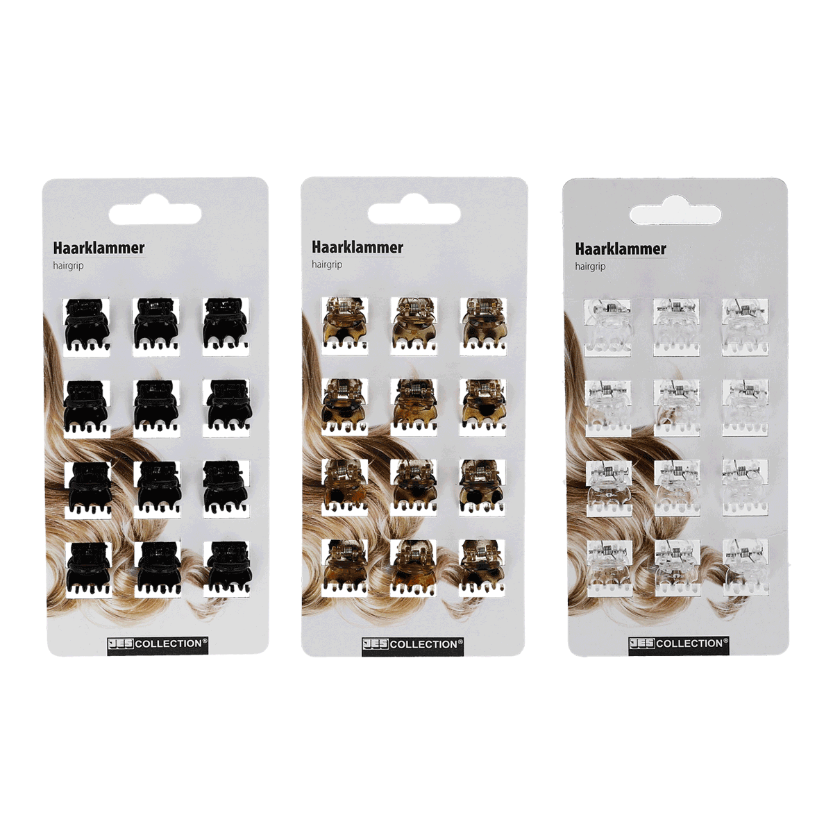 Haarklammer, Haarspangen, Set, Klippe, braun, Haarklemmen, Haarspange, Clip, Haargummi, Perma-Clip, Haarklammer, Hairgrip, Haarclip, Spange, Zubehör