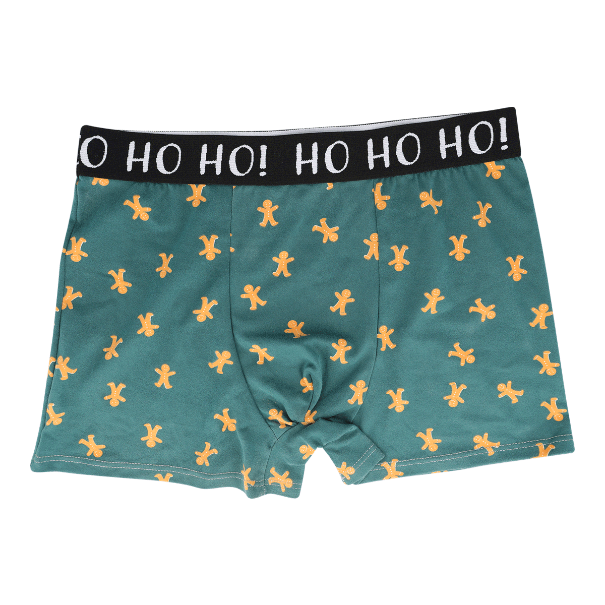 boxer shorts, unterhöschen, muster, talgrün?, orange figuren