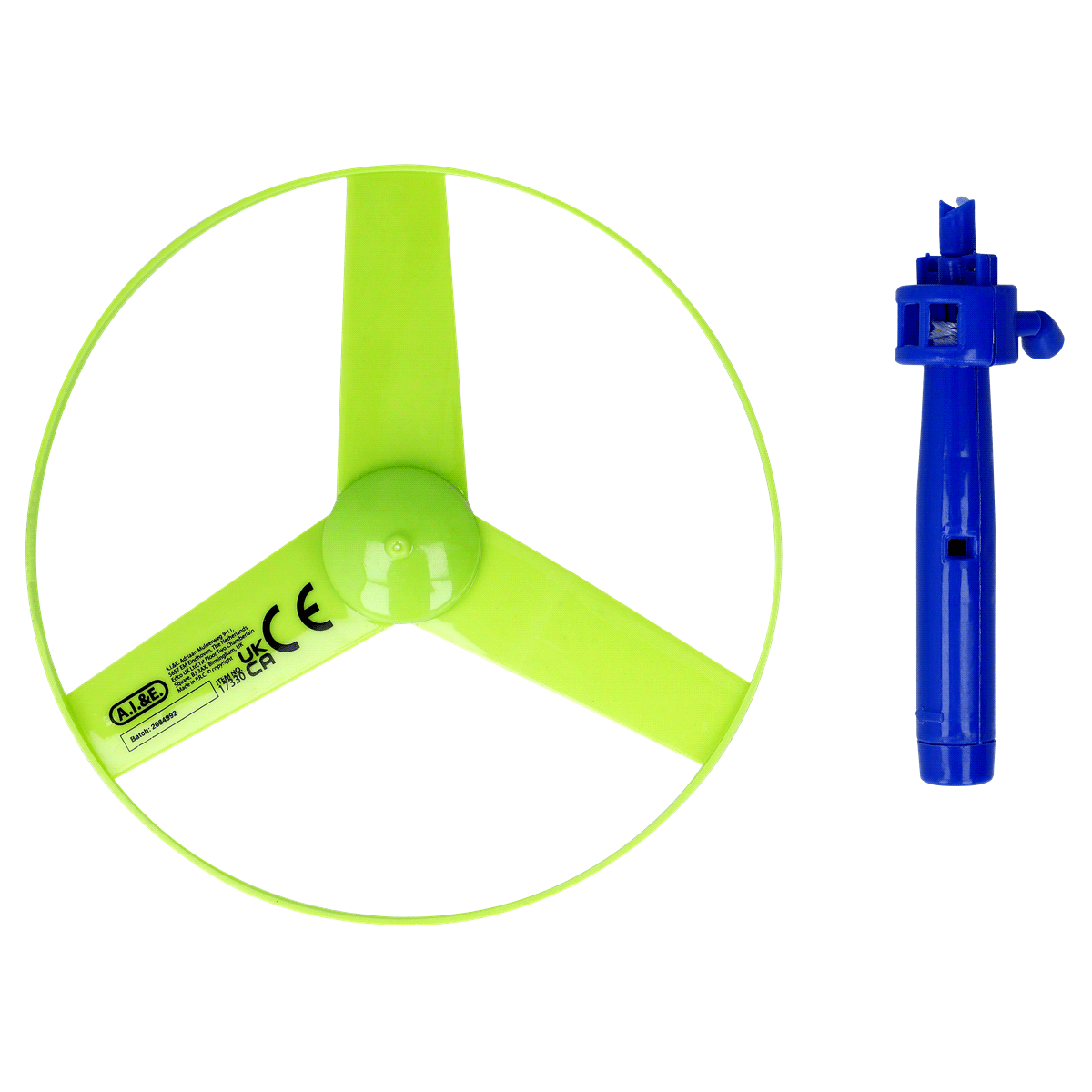 Fangrad, Propeller, Laufrad, Sicherheitsring, Kunststoff, Propeller, Propeller-Scheibe, grüner Propeller, Flugrad, Hand-Pumpe, propeller, fidget, aerator, manual, green