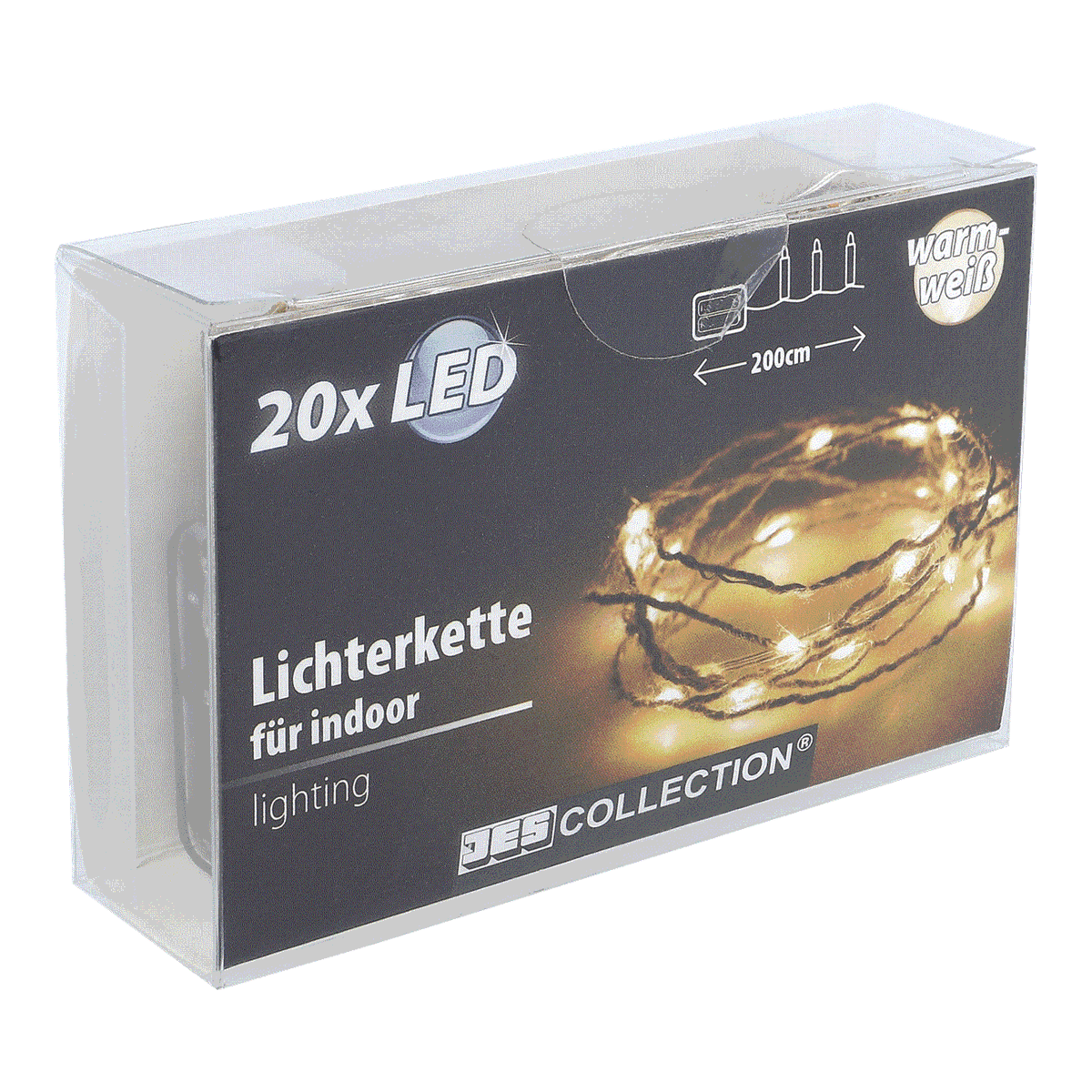 Lichterkette, LED, indoor, 20x LED, Collection