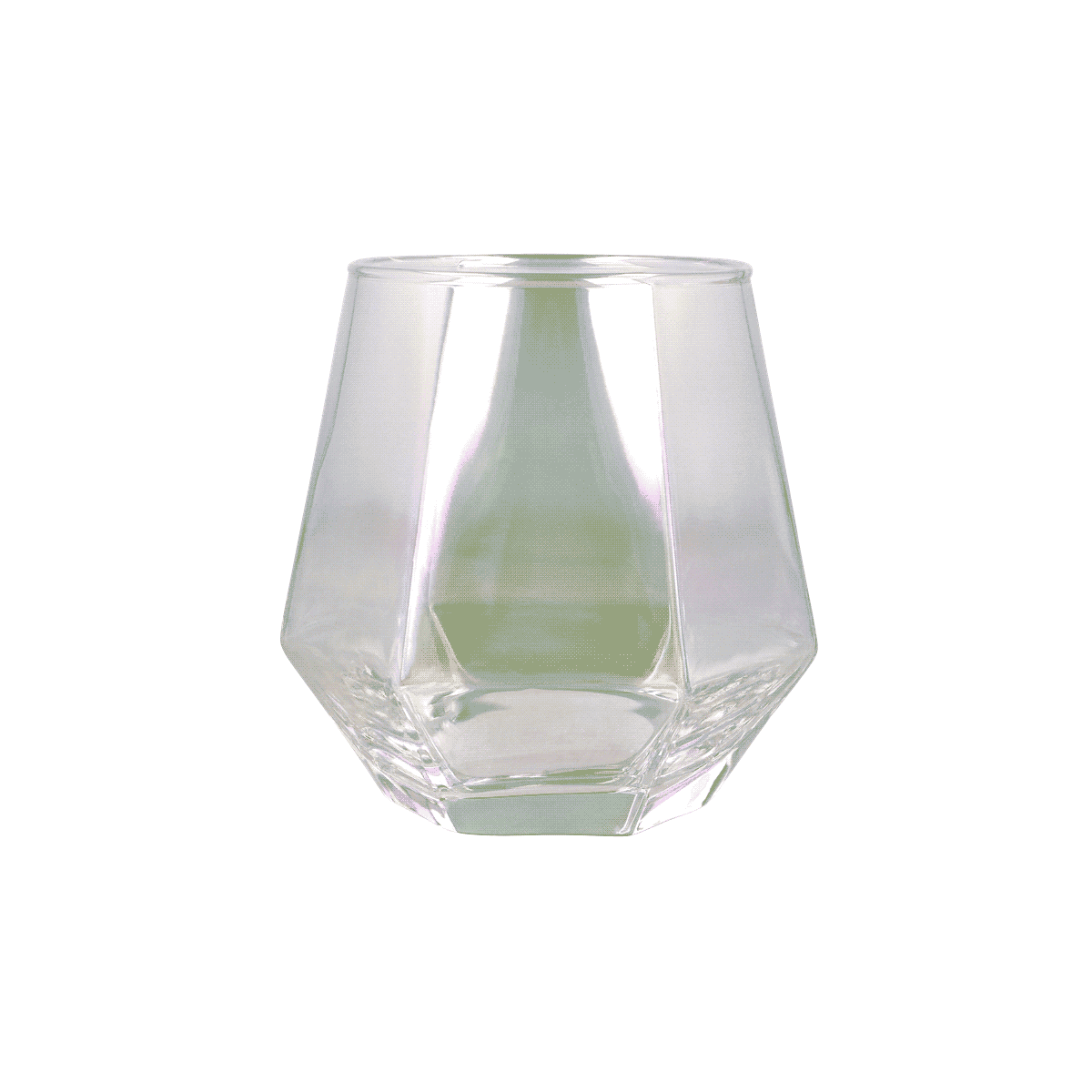 Glas, Trinkglas, Klar, Kugelförmig, Facettenschliff, glaskrug, stemlose-form, transparent-glass, figur- geometrisch, krug, Glas, Becher, Trinkglas, Durchsichtig, Klarglas