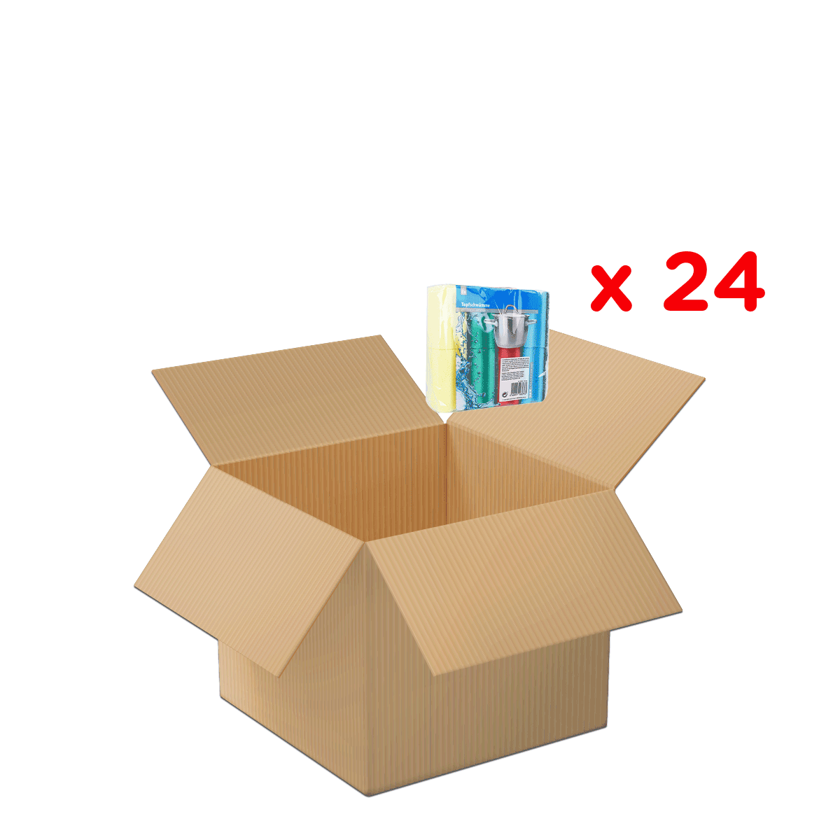 Kartonschachtel, Umzugskarton, braun, offen, Packset, Kartonschachtel, Umzugskarton, Open Box, Versandkarton, 24 Stück, Kartonbox, Umzugskarton, Lieferkarton, Kartonverpackung, Füllverpackung