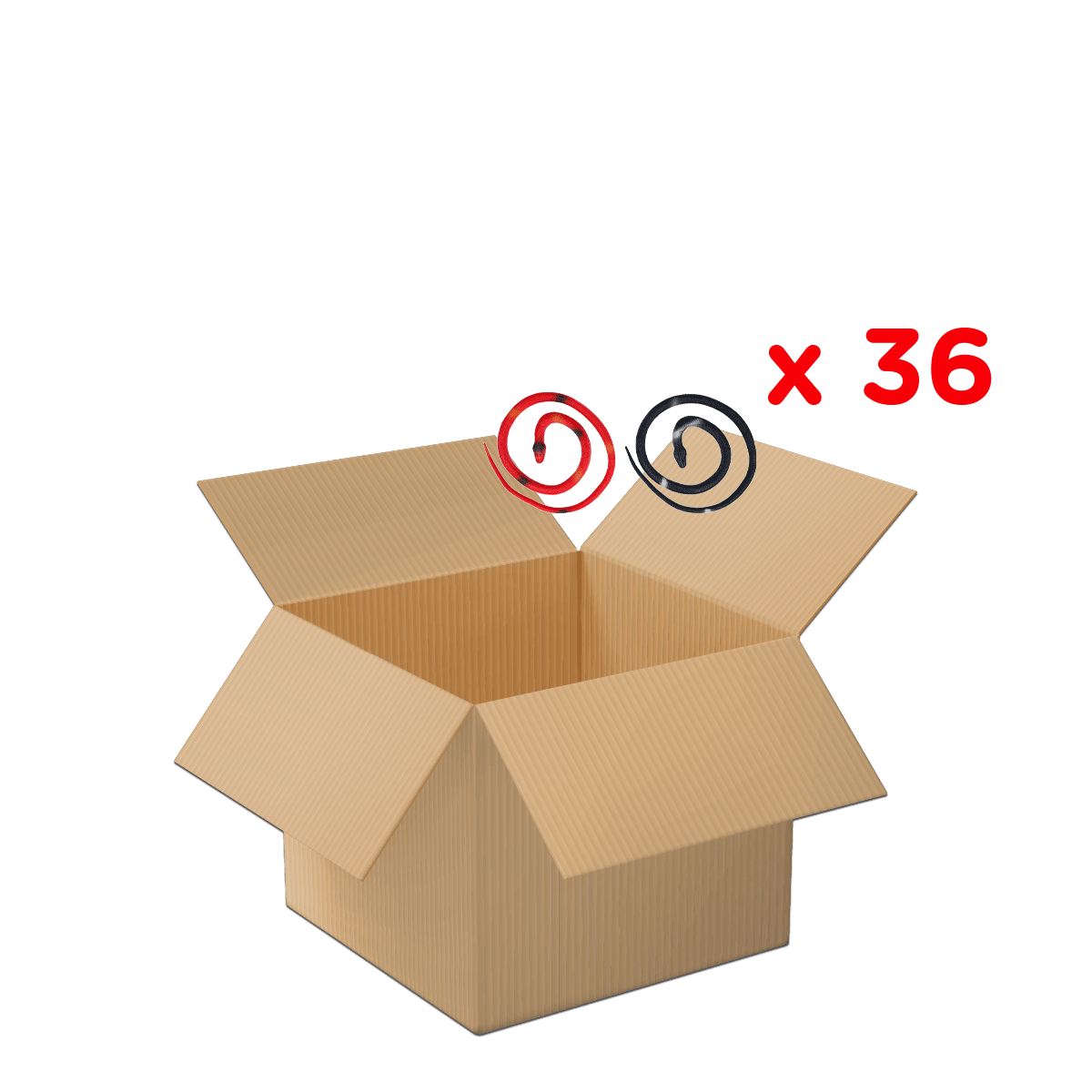 Kartonbox, Offene Box, Kartonverpackung, Umzugskiste, Lagerbox, Kartonbox, Offenes Kartonpaket, Cremige Braun, Wellpappkarton, Verpackungskiste