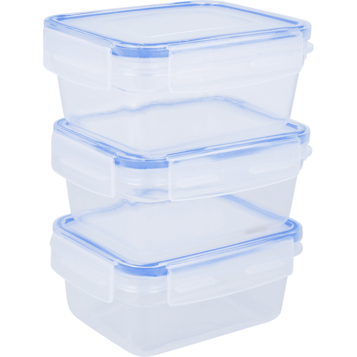 Lebensmittelbehälter, Plastikbehälter, Stapelfähig, Verschlussdeckel, Durchsichtig, Aufbewahrungsbox, Glasklar, Stapelbox, Kunststoffbehälter, Lagerbehälter, Aufbewahrungsbox, Lunchbox, Kunststoff, Stacked, 透明/透明容器