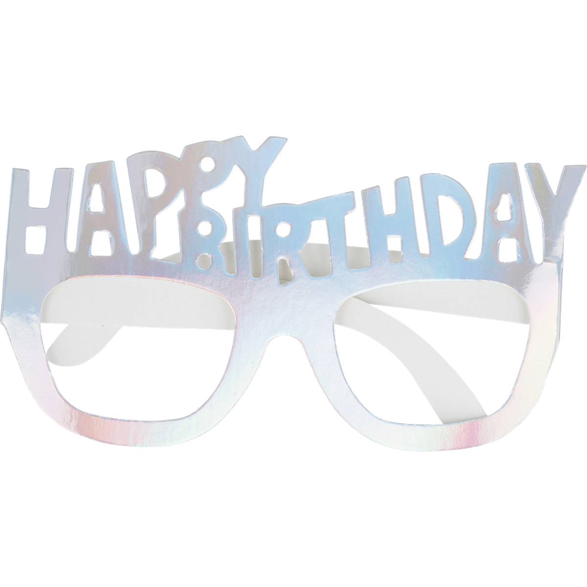 Kostümbrille, Happy Birthday, Scharesungen-Maske, Glitzerbrille, Party Accessoire, party glasses, birthday glasses, decorative eyewear, foil glasses, fun accessory, Birthday, Glasses, Mask, Decoration, Celebration