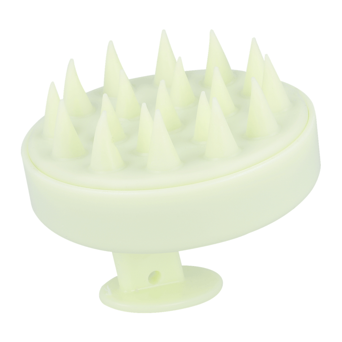 Kuchenaufsatz, Silikon-Stopfens, Spike-Topper, Spitze, Standfuß, Silikon-Backhaken, Spikes, Kuchenaufsatz, Pastellgelb, Kuchenstütze, Massager, Silikon, stachelig, grün, Piedestal