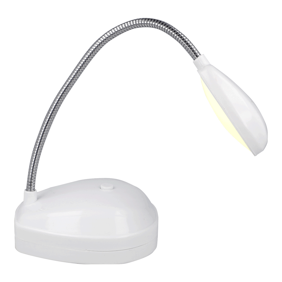 Desktop-Lampe, Schreibtischlampe, LED-Lampe, flexible Lampe, weißes Licht, Tischlampe, Leselampe, flexibler Arm, LED, weiß, Tischlampe, Schreibtischleuchte, LED, Flexible Halterung, weiße Lampe