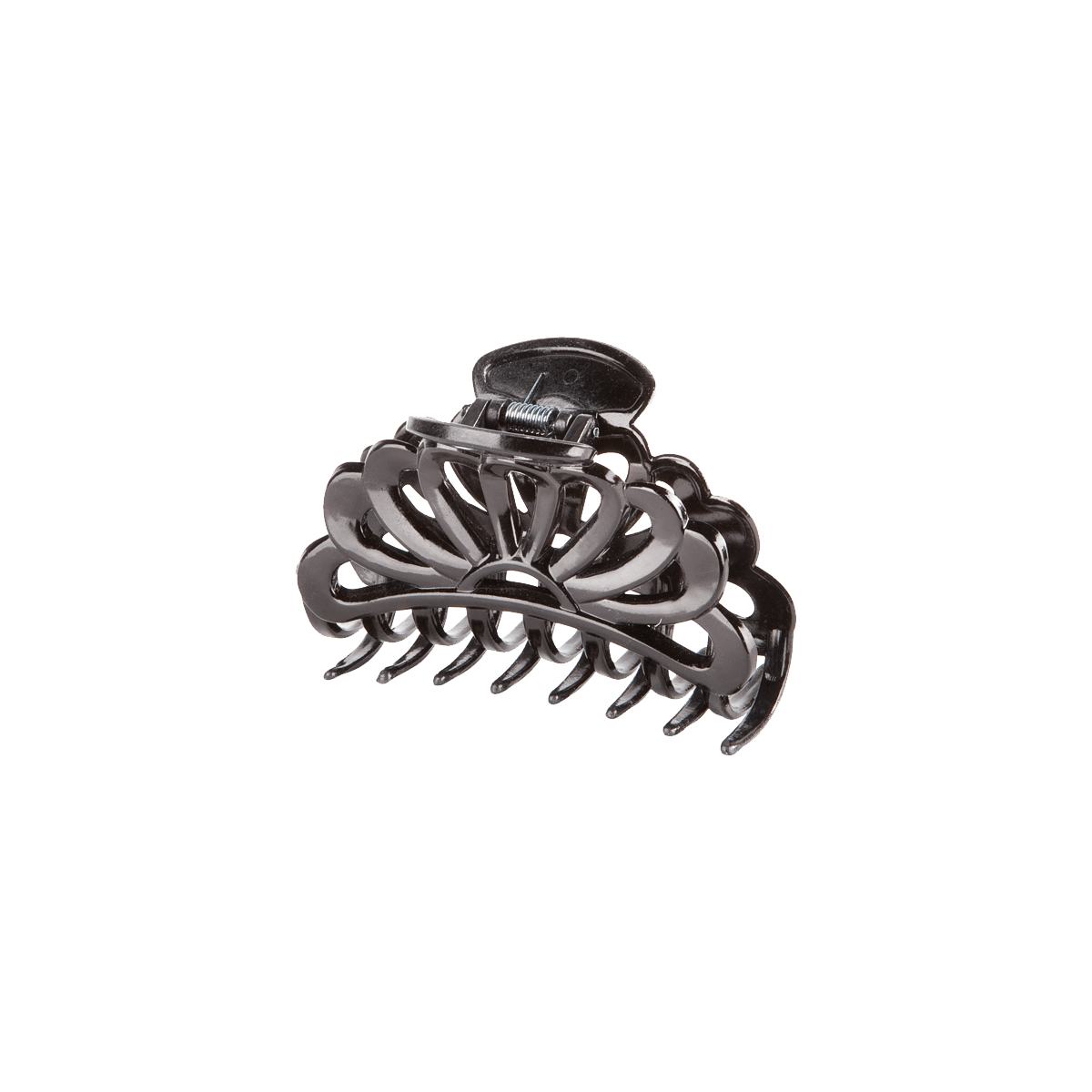 Haarspange, Klaue, Kunststoff, Metallisch, Schwarz, Haarspange, Klammer, Haarschmuck, Schmuckteil, Schwarz, Klemmen, Haarspange, Metall, Schwarz, Gebogen