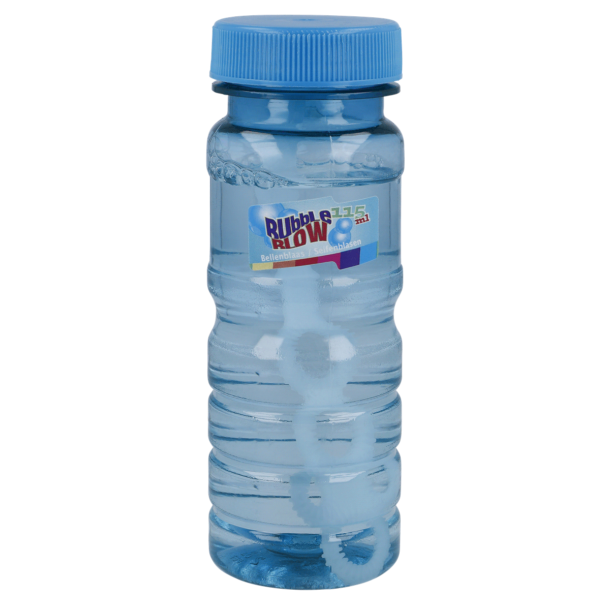 Trinkflasche, Wasserflasche, Plastik, Blau, Rippendesign, Trinkflasche, Plastik, Blau, Rippendesign, Verschluss aus Kunststoff, Flüssigkeit, Trinkflasche, Blau, Bubble, Kinderspielzeug