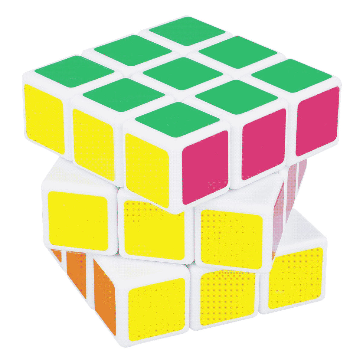 Rubik's cube, 3x3 Würfel, Puzzle, bunt, Aufkleber, Rubik-ähnlicher Würfel, Würfel-Puzzle, 3x3 Würfel, bunte Farben, Kunststoffwürfel, Rubik's cube, Würfel, 3x3, farbige Quadrate, Puzzle-Würfel