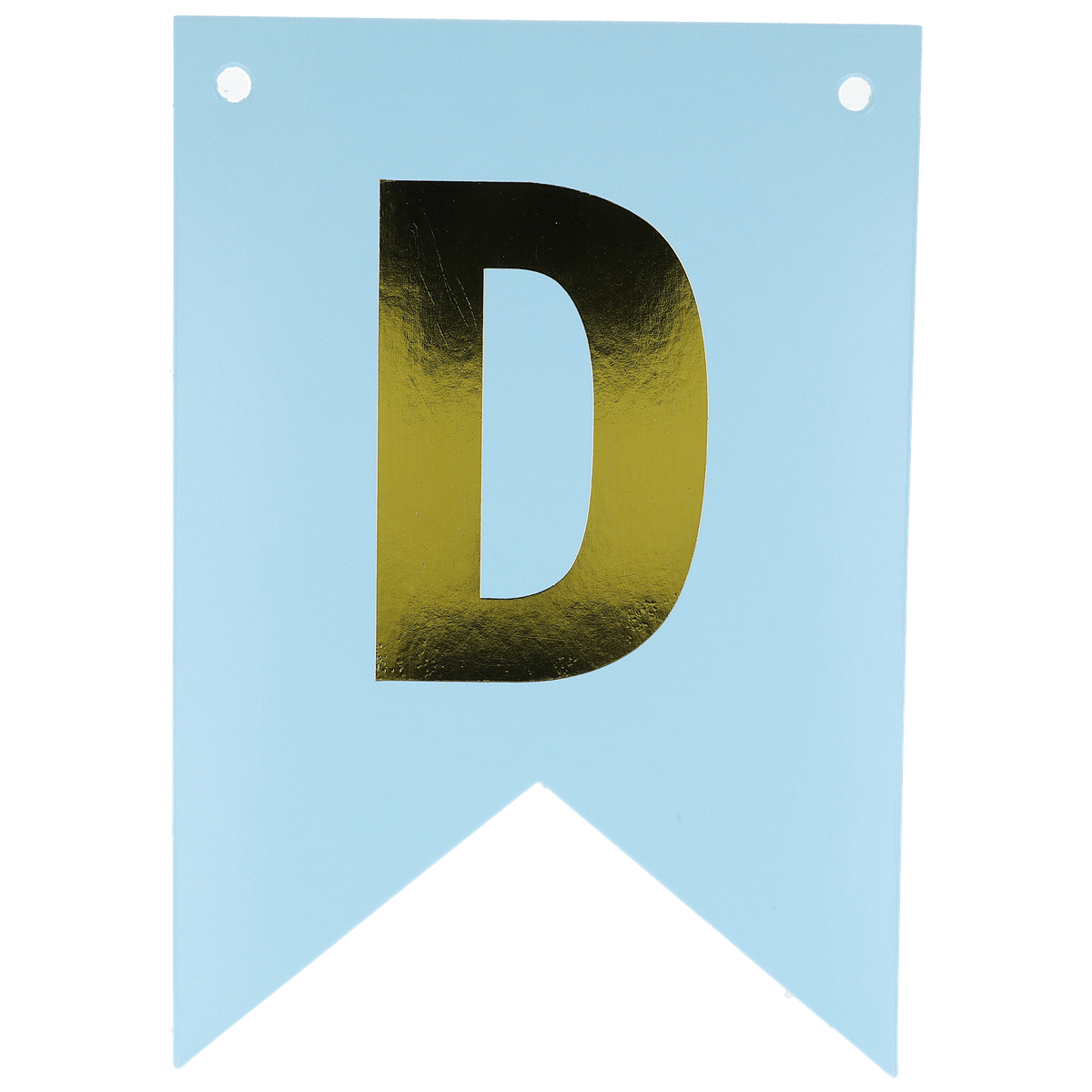 banner, badge, flag, flag-banner, banner-pennant, Banner, Flag, Buchstabe D, Goldfolie, Dekoratives Pennant, flag, Banner, Anhänger, Buchstabe D, blaues Banner