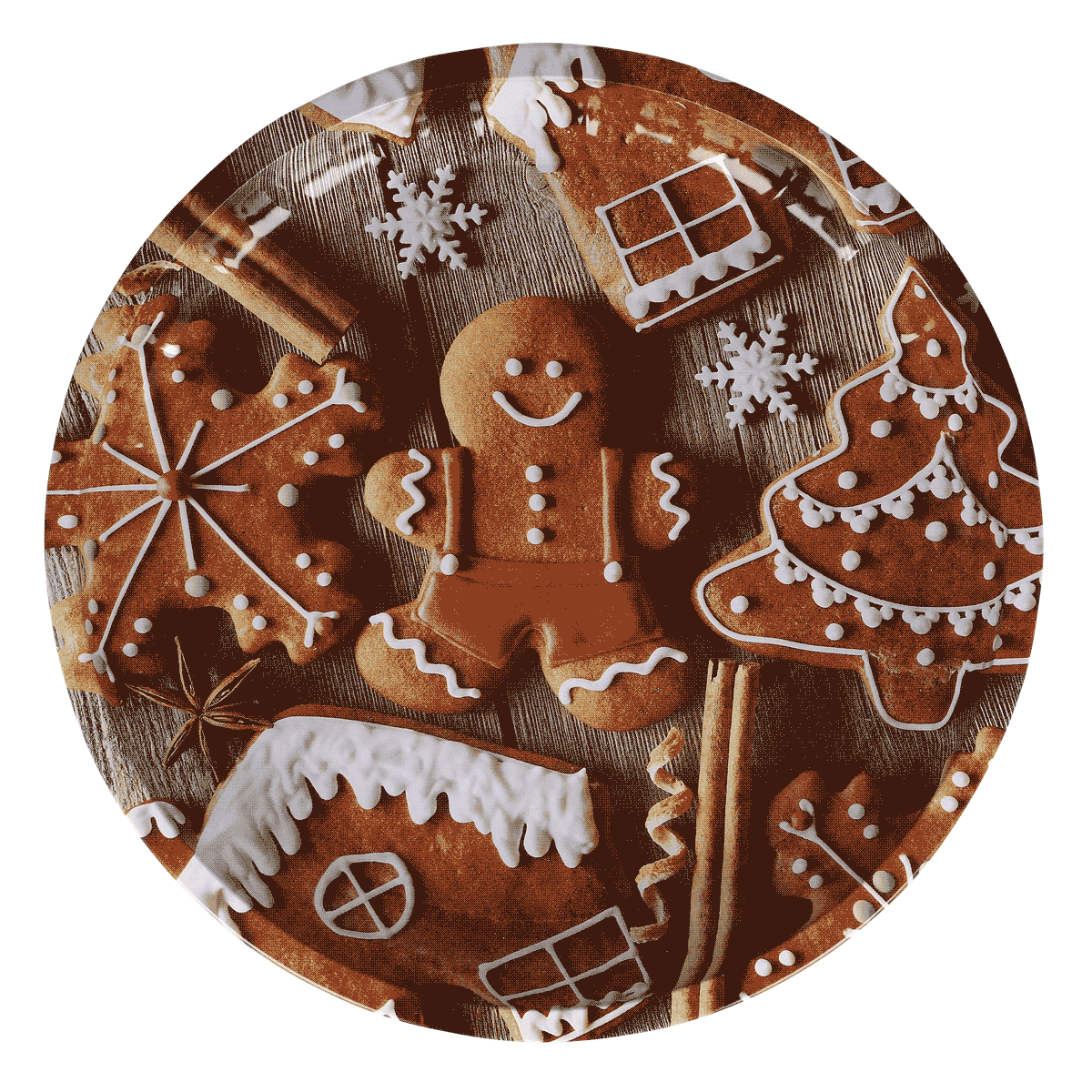 Lebkuchen, Keks, Weihnachtsgebäck, Zimt, Dekor