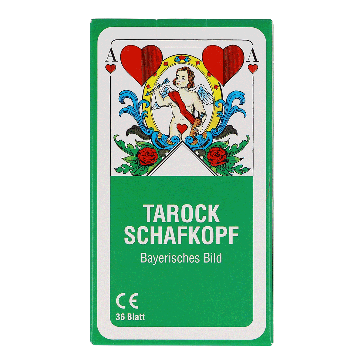 Kartenpaar, Tarock, Spezialkarten, Herz-Ass, 54 Blatt