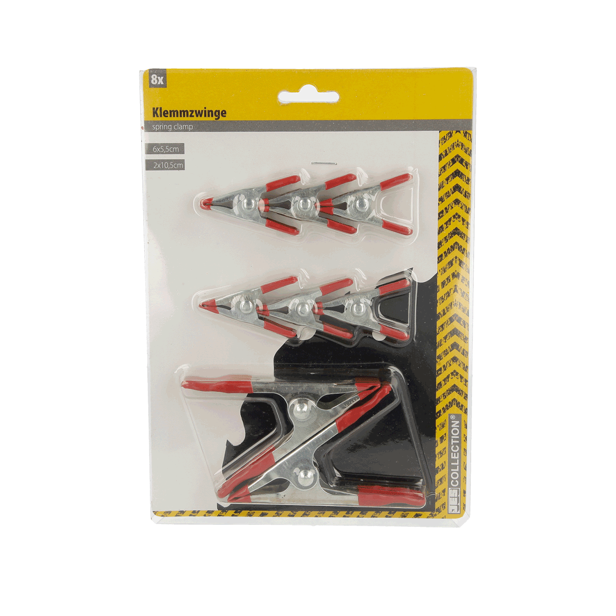 Klemmzwinge, Klemmschiene, Springklemmen, Clips, Werkzeugset