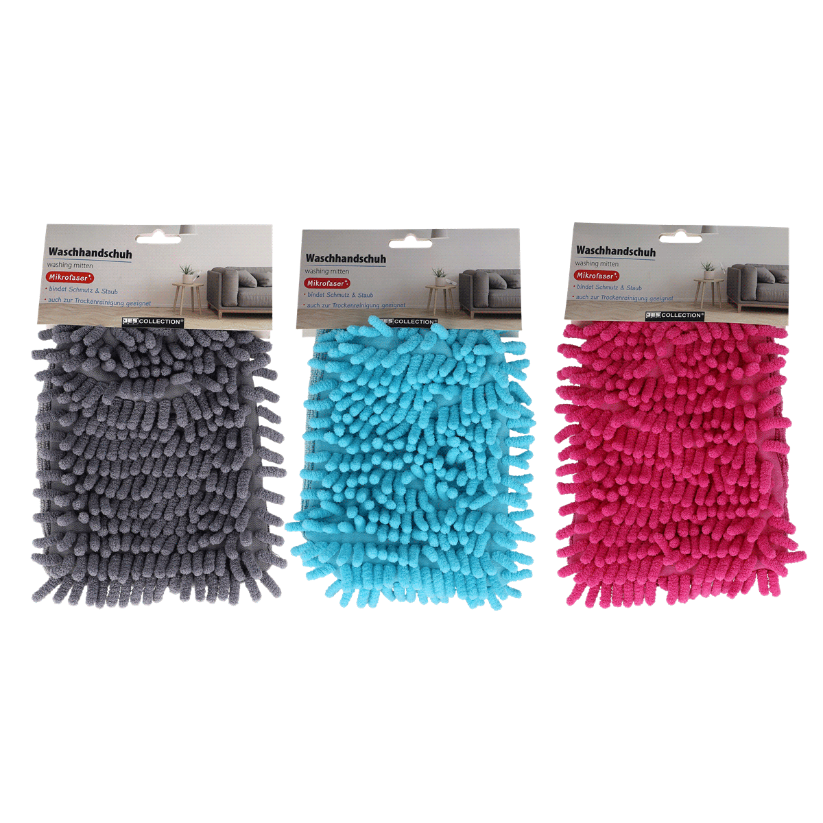 Waschhandschuh, Mikrofasertuch, Schaumstofflappen, Reinigungshandschuh, Farbige Microfasertücher, Waschbar, Mikrofaser, Handschuh, Wäsche, Küchenutensil, Waschhandschuh, Mikrofaser, Microfiber, Pflegezubehör, Farbige Reinigung