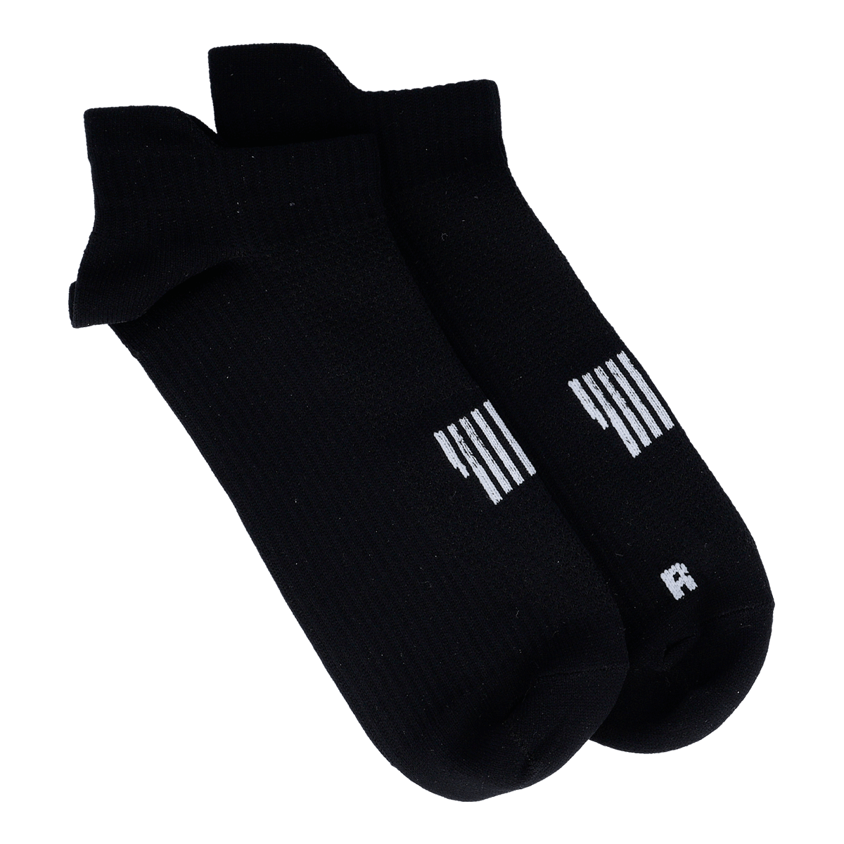 Socken, Sockenpaar, Knöchel-Level, Schwarz, Streifen