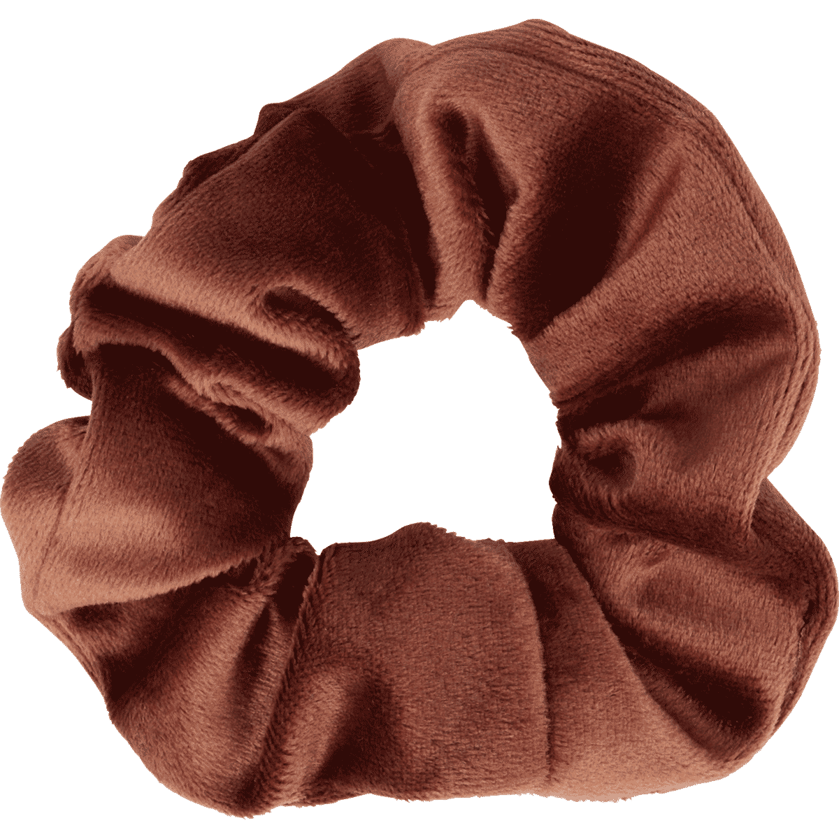 Scrunchie, Haarband, Stoff, weich, Elastisch, Schal, Scrunchie, Stoffschal, Rosa-braun, Schal-Loop, Scrunchie, Hair accessory, Velvet, Elastic, Braun