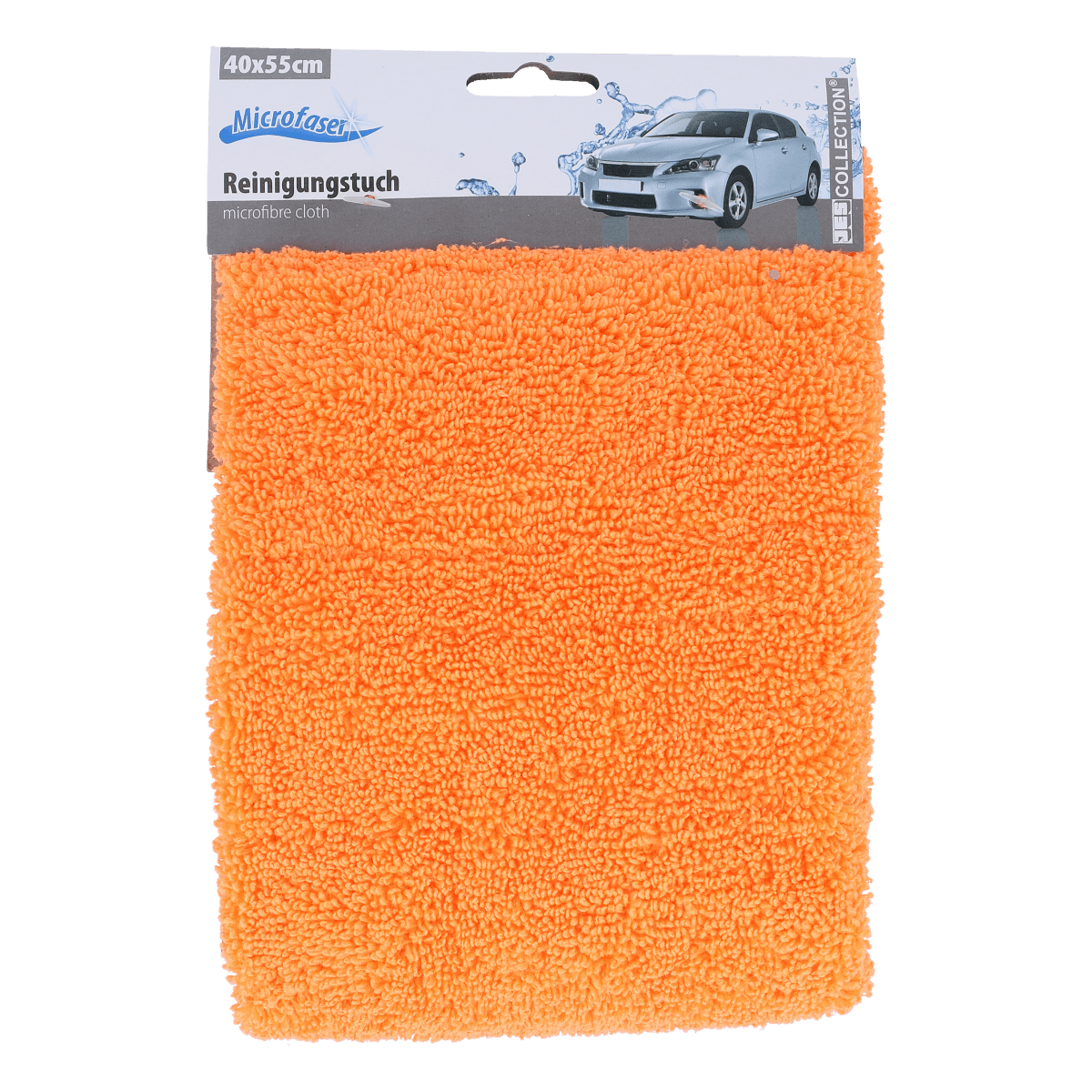 Mikrofaser, Reinigungstuch, Microfibre, orange, Autopflege, Mikrofaser-Tuch, Reinigungstuch, Auto-Reinigung, Orangene Farbe, Flauschiges Tuch, Mikrofaser-Tuch, Reinigungstuch, orange, Florteil, Autopflege