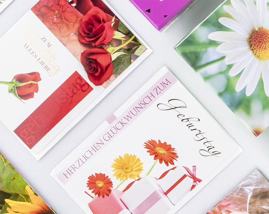 Grußkarte, Blumen, Geschenkkarte, Kartenmotiv, Feiertagskarte