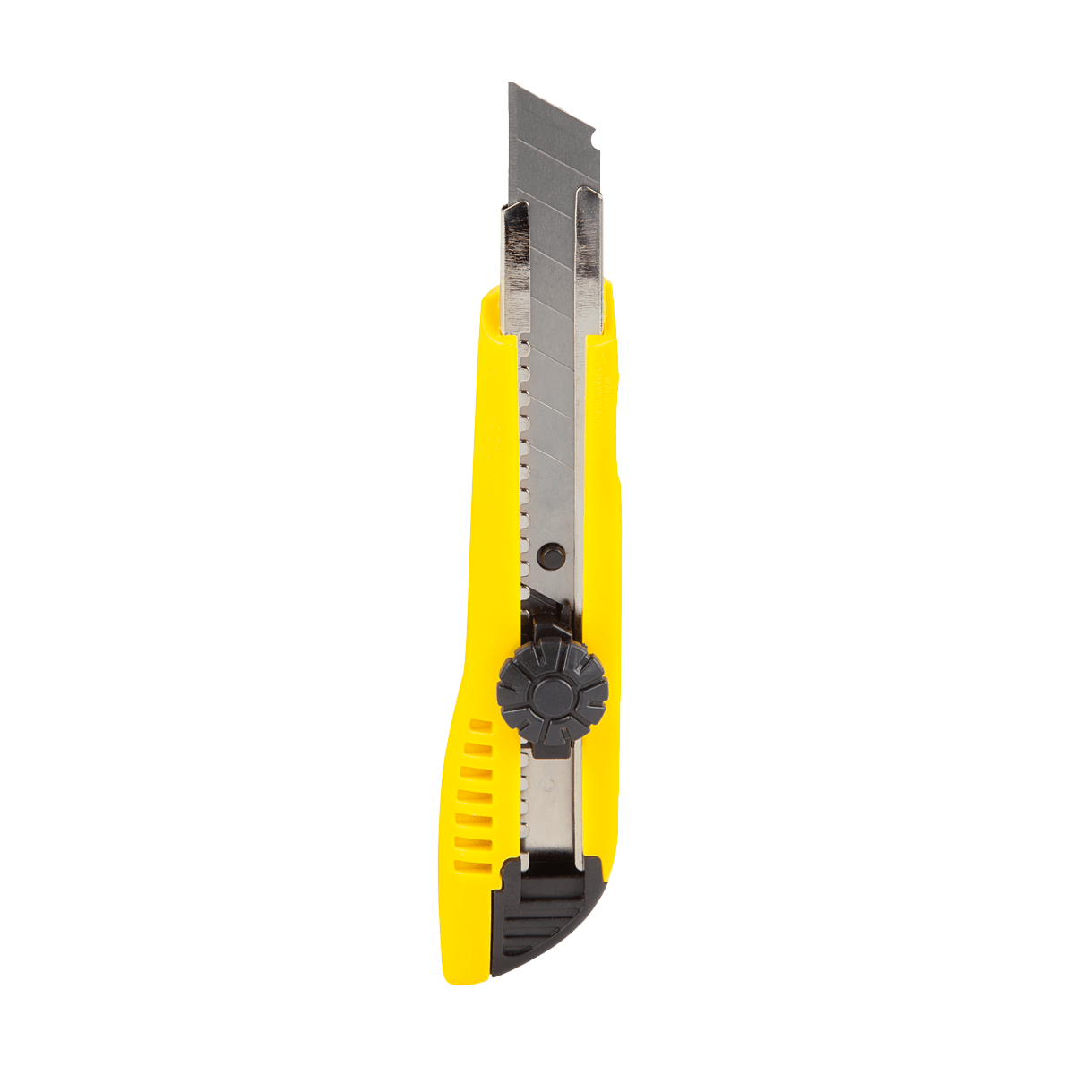 cutting knife, utility knife, blade, gelber Griff, ausziehbare Klinge, Hilfs- Messer,  Kartonmesser,  ausziehbar,  gelb,  Klinge,  verstellbar, Fewing: The tags above were not accurate in German; corrected tags below