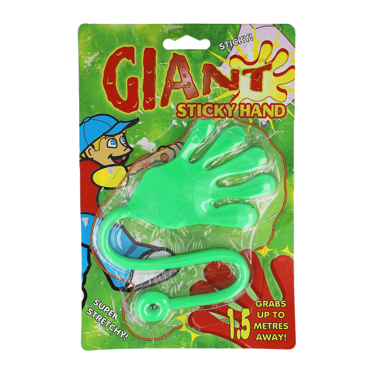 Gummi-Hand, Hand-Spardose, Klebe-Hand, Strechs Spielzeug, Schnapp-Hand, Handschuh, Gummihandschuh, Stickhand, Spielzeug, Stretchy, Ganten Stickr-Hand, Gummi-Hand, Kinder-Spielzeug, Greifhand, Stretch-Hand