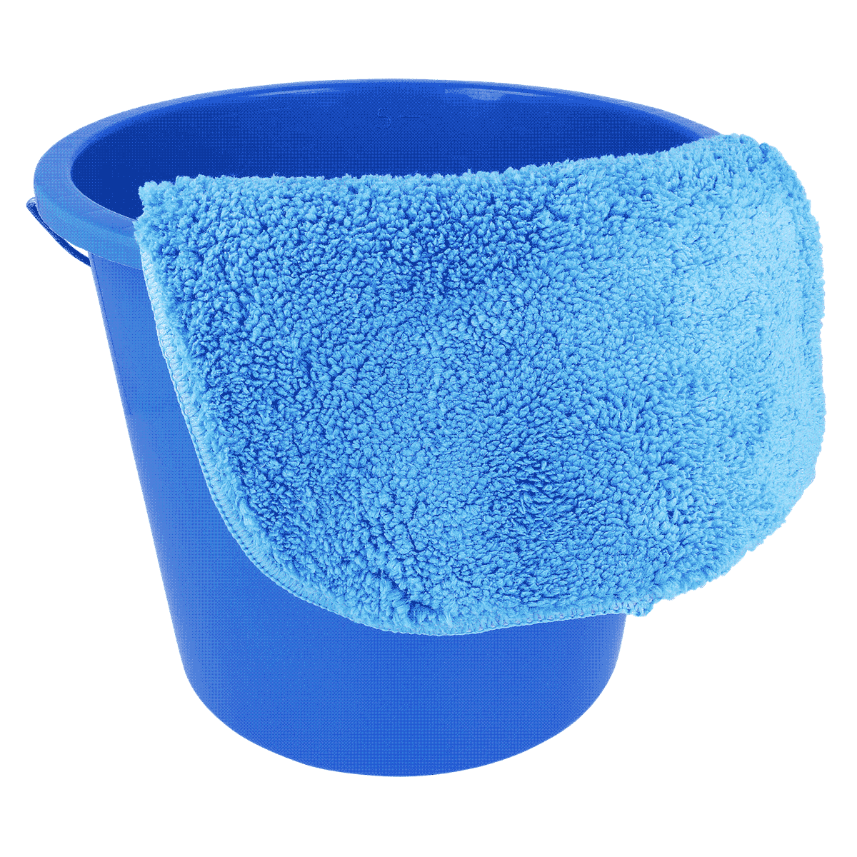 Eimer, Mikrofaser, Wascheimer, Handtuchbezug, Blau, Eimer, Wäschekorb, Waschkorb, Mikrofaser-Schwamm, Tuchhalter, Eimer, Korb, Mikrofaser, Wascheimer, Lappen