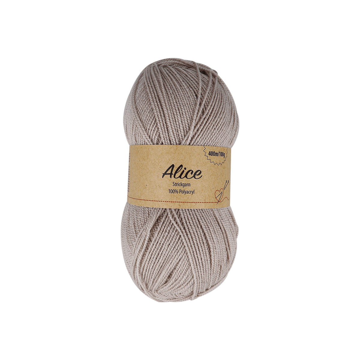 Strickgarn, 100% Polyacryl, Beige, Garnrolle, 400m/100g, Wolle, Strickgarn, Beige, 100%Polyacryl, Garnrolle, Strickgarn, Polyacryl, Beige, Handarbeitsgarn, Garnrolle