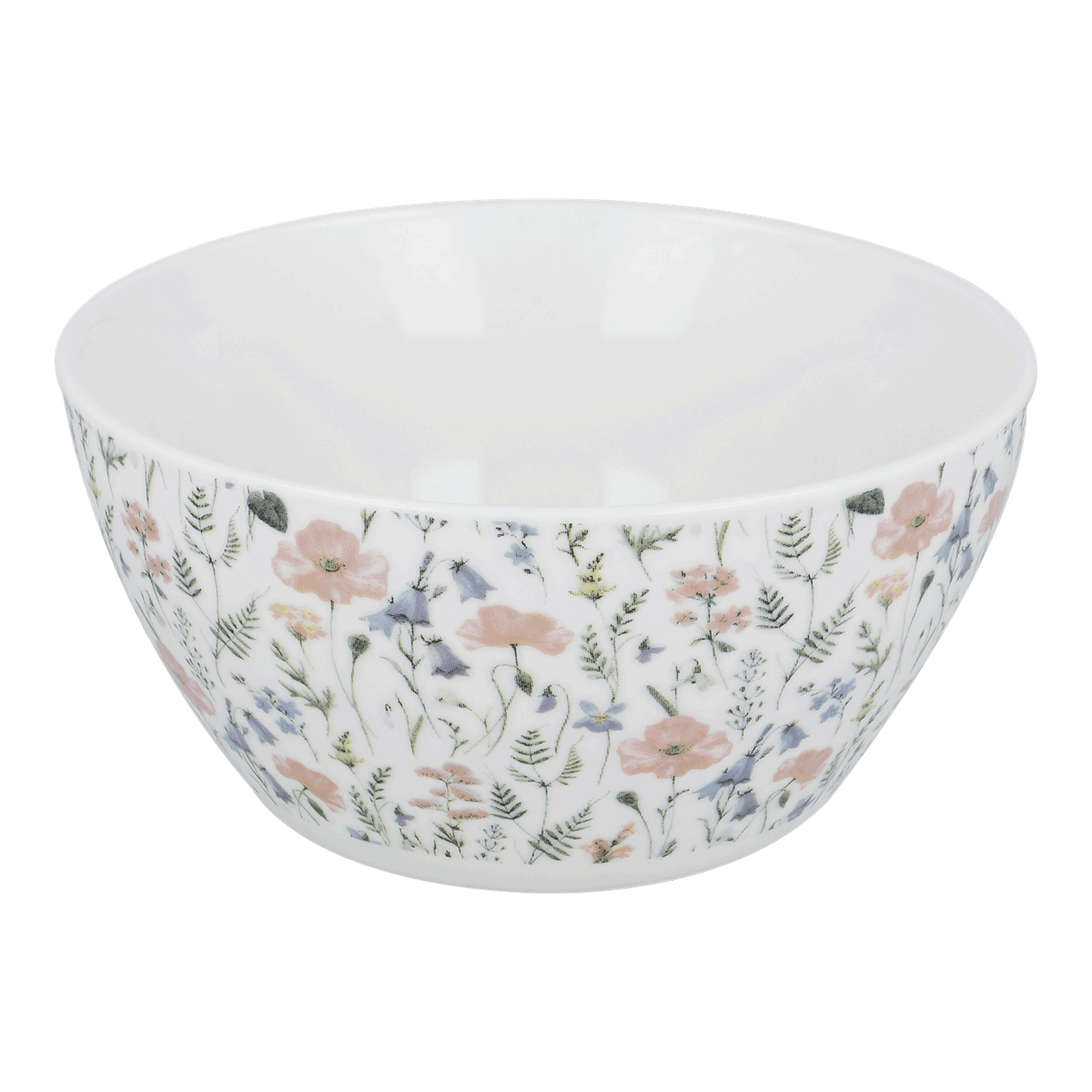 Schüssel, Porzellan, Blumenmuster, Küche, Handbemalt, Schüssel, Porzellan, Blumenmuster, Farbdesign, Durchmesser medium, Schüssel, Porzellan, Blumenmuster, Pflanzenmuster, weiß