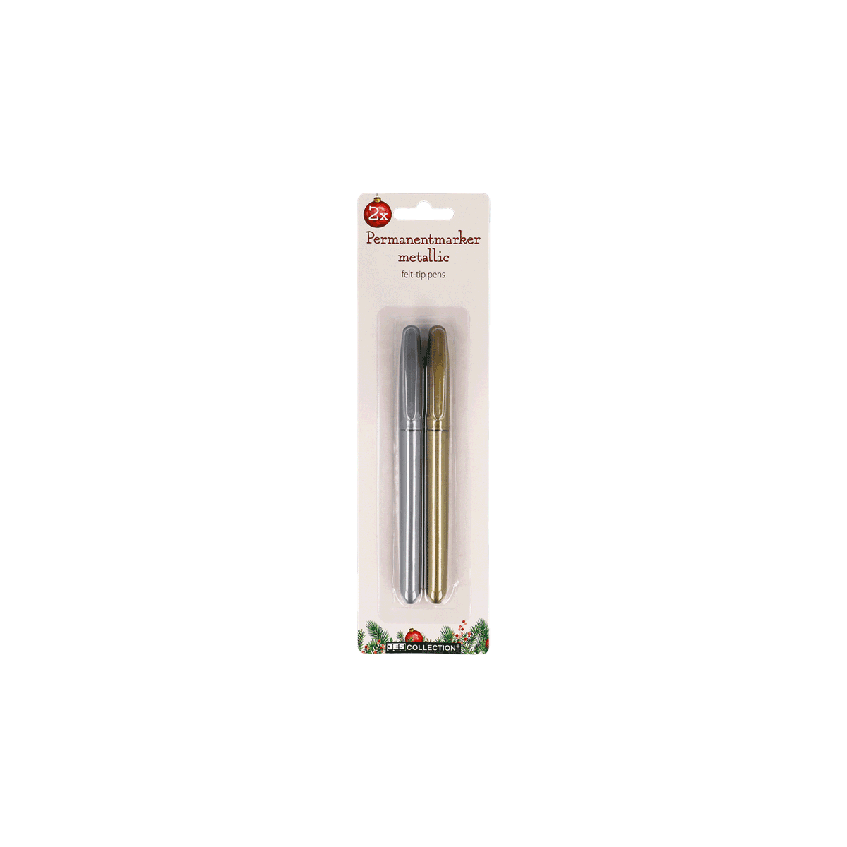 Permanentmarker, metallic, Farbmarker, Stift, Packung
