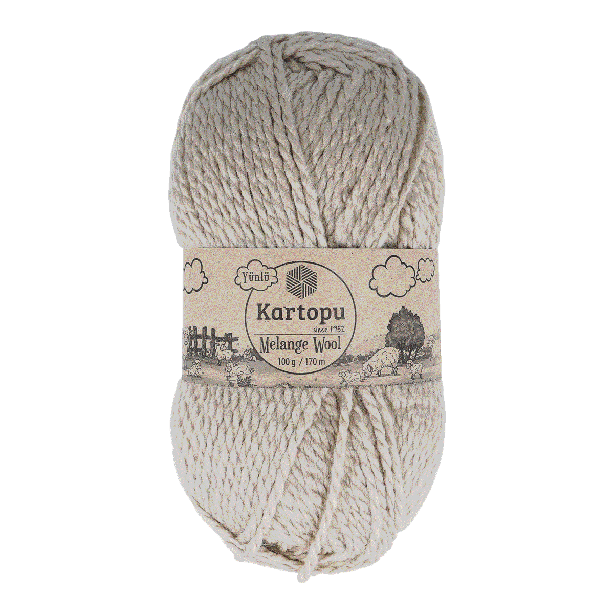 Wolle, Garn, Melange, Beige, Garnball, Wolle, Strickgarn, Melange, Beige, Garnknäuel, Wolle, Garn, Häkelgarn, Melange, Kartonpü