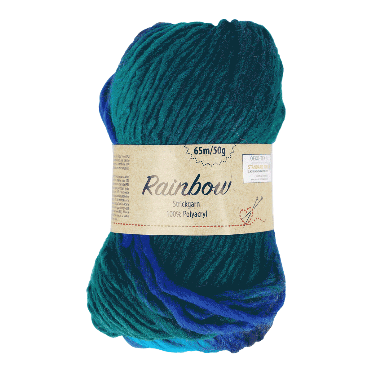 Wolle, Strickgarn, Polyacryl, mehrfarbig, 65m/50g, Wolle, Strickgarn, 100% Polyacryl, Mehrfarbig, Rundstrickgarn, Strickgarn, 100% Polyacryl, Garn, Teal, Blau