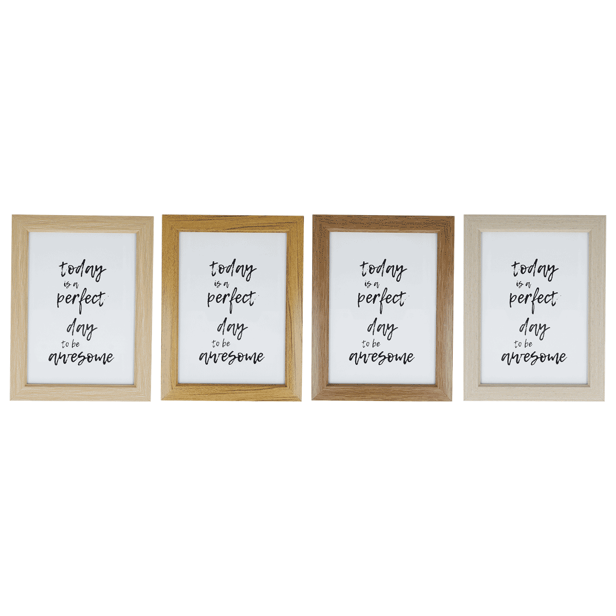 bilderrahmen, Holzrahmen, 4er-set, spruchbild, motivtext, bildrahmen, holzrahmen, wanddekoration, vierer-set, spruchdruck, bilderrahmen, wanddekoration, holzrahmen, spruchbild, vierer-set