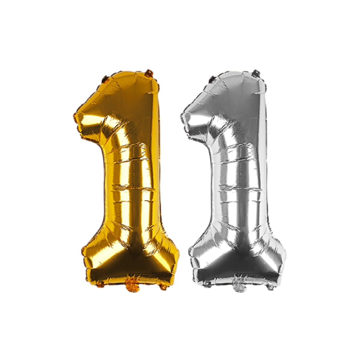 Luftballon, Zahl 1, Glamour, Metallic, Ballon, Ballon, Nummer Eins, Folienballon, Gold, Silber, Luftballon, Zahl1, Gold, Silber, Geburtstag