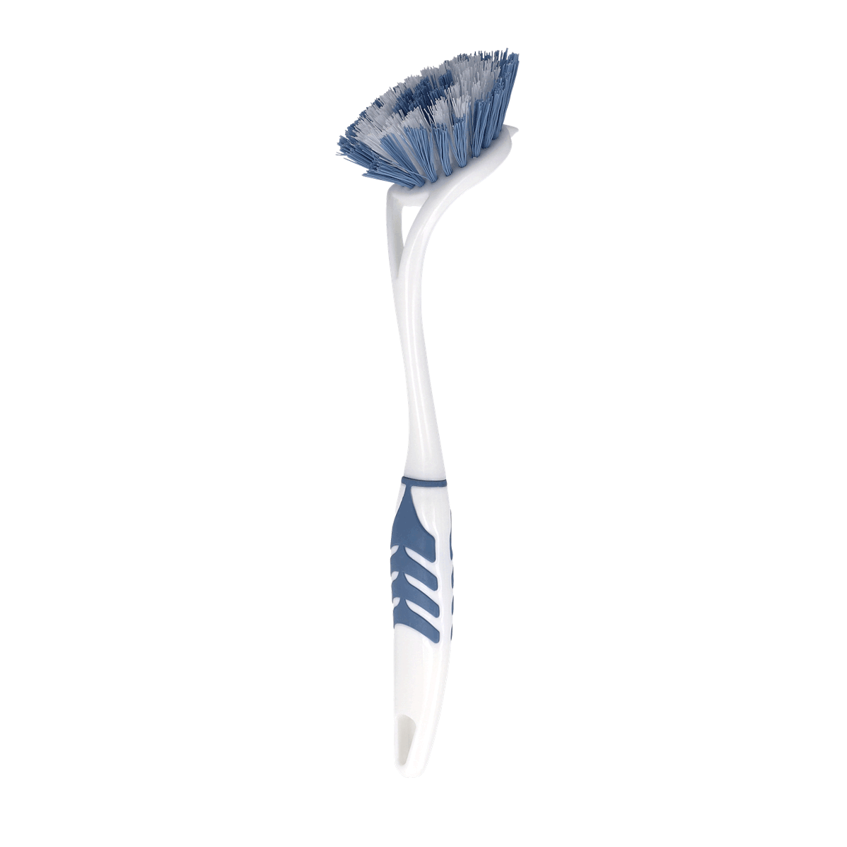 Reinigungsbürste, Spülbürste, Bürstenkopf, Weiß/Blau, Handgriff ergonomisch, Masbrush, Reinigungsbürste, Spülbürste, Kunststoffgriff, Bürstenkopf, Spülbürste, Küchenbürste, Kunststoffgriff, Borstentyp Blau, Reinigungswerkzeug