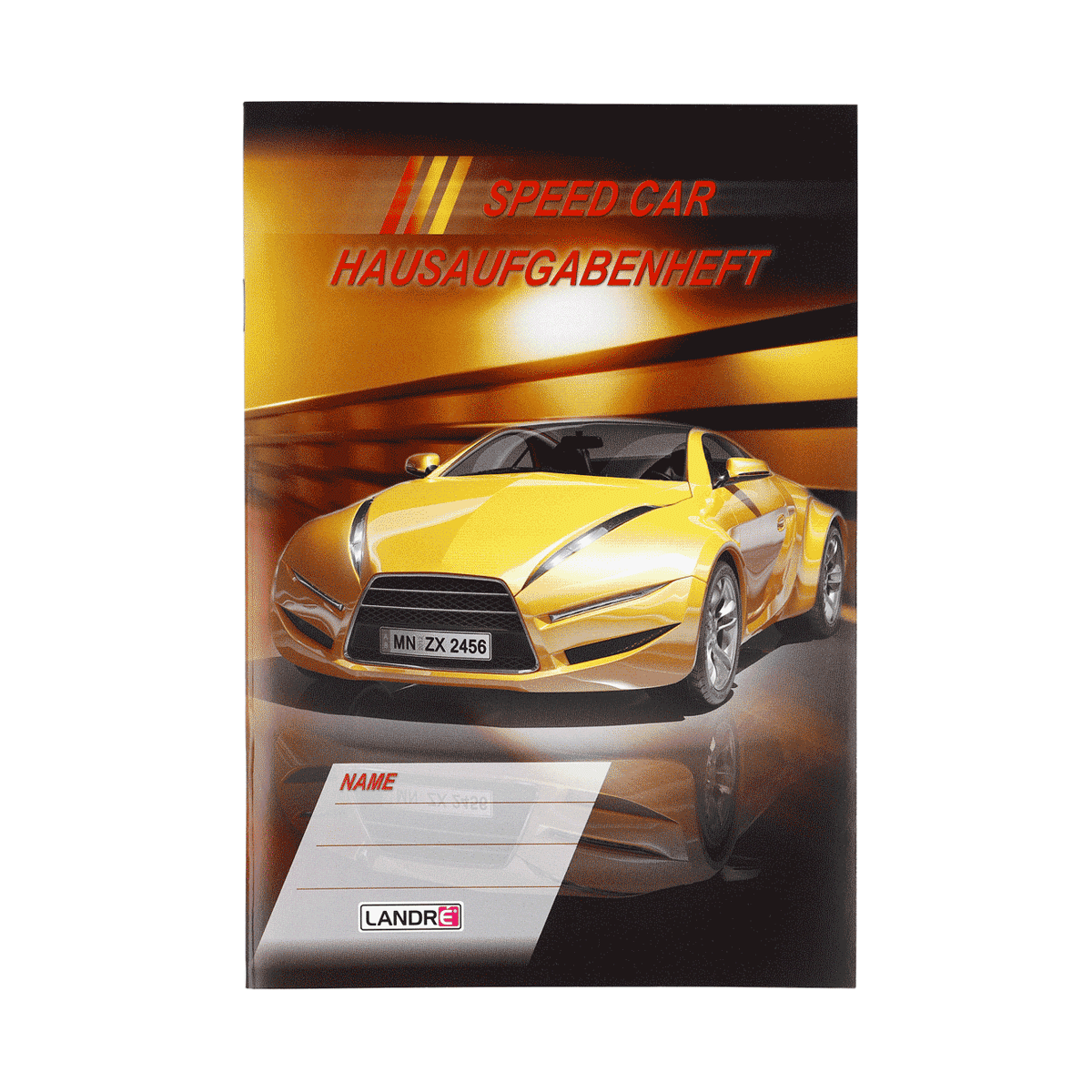 Auto, Speed, Auto, Gelb, Abdeckung, Schnellauto, Gelb, Sportwagen, Lack, Rennerlebnis, Päckchen, Notizheft, Auto-Illustration, Gelb, Sportwagen