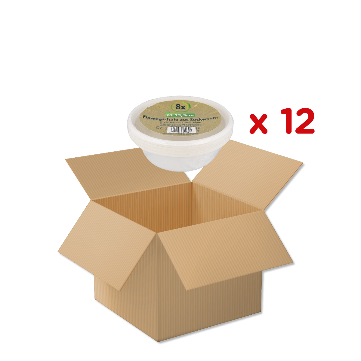 Schüssel, Becher, Kartonbox, Einwegschale, Set-12, Kartonbox, Schale, Einwegbehälter, Zuckeroffene?, 8x?, Kochschüssel, Schale, Kartonbox, Vorratsbehälter, 8er-Pack