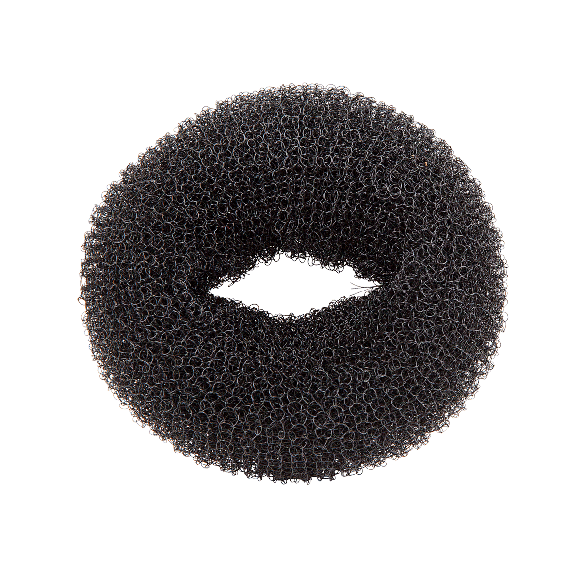 Schrubber, Haar-Donut, Schaumring, grobes Netz, schwarz, Haargummi, Schleife?, Ohrenschutz?, Schwammknoten, Schaumringe, Schleifschwamm, Schwamm, Befestigungsschwamm, Schleifmaterial, Körnungsschwamm