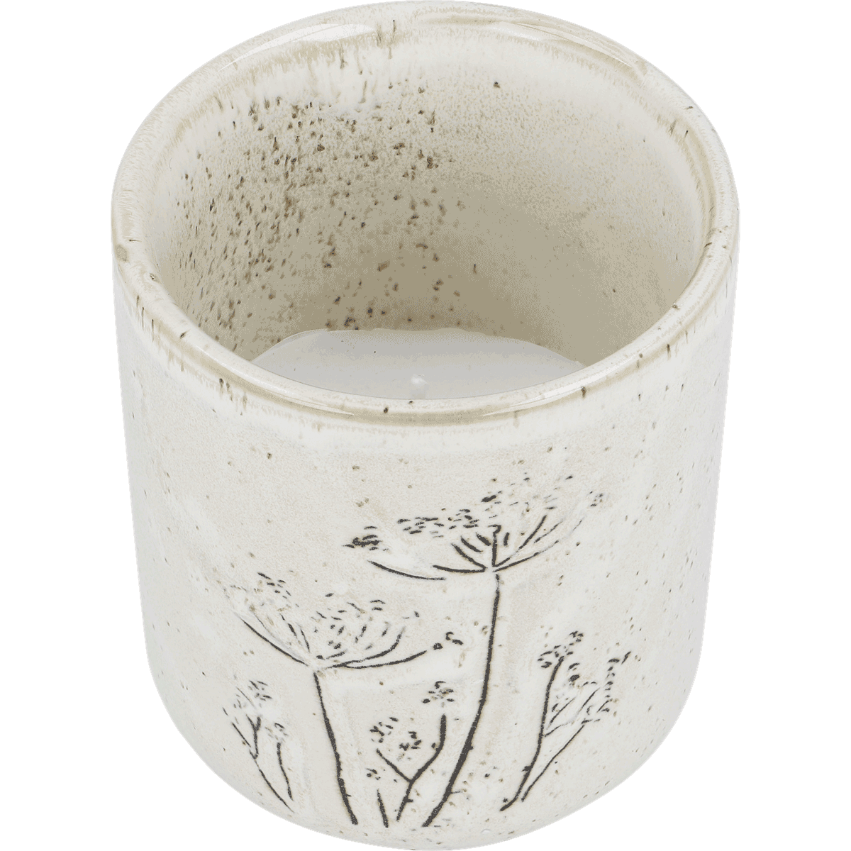 Keramiktasse, Becher, Tasse mit Muster, Dünner Rand, Blumenmuster