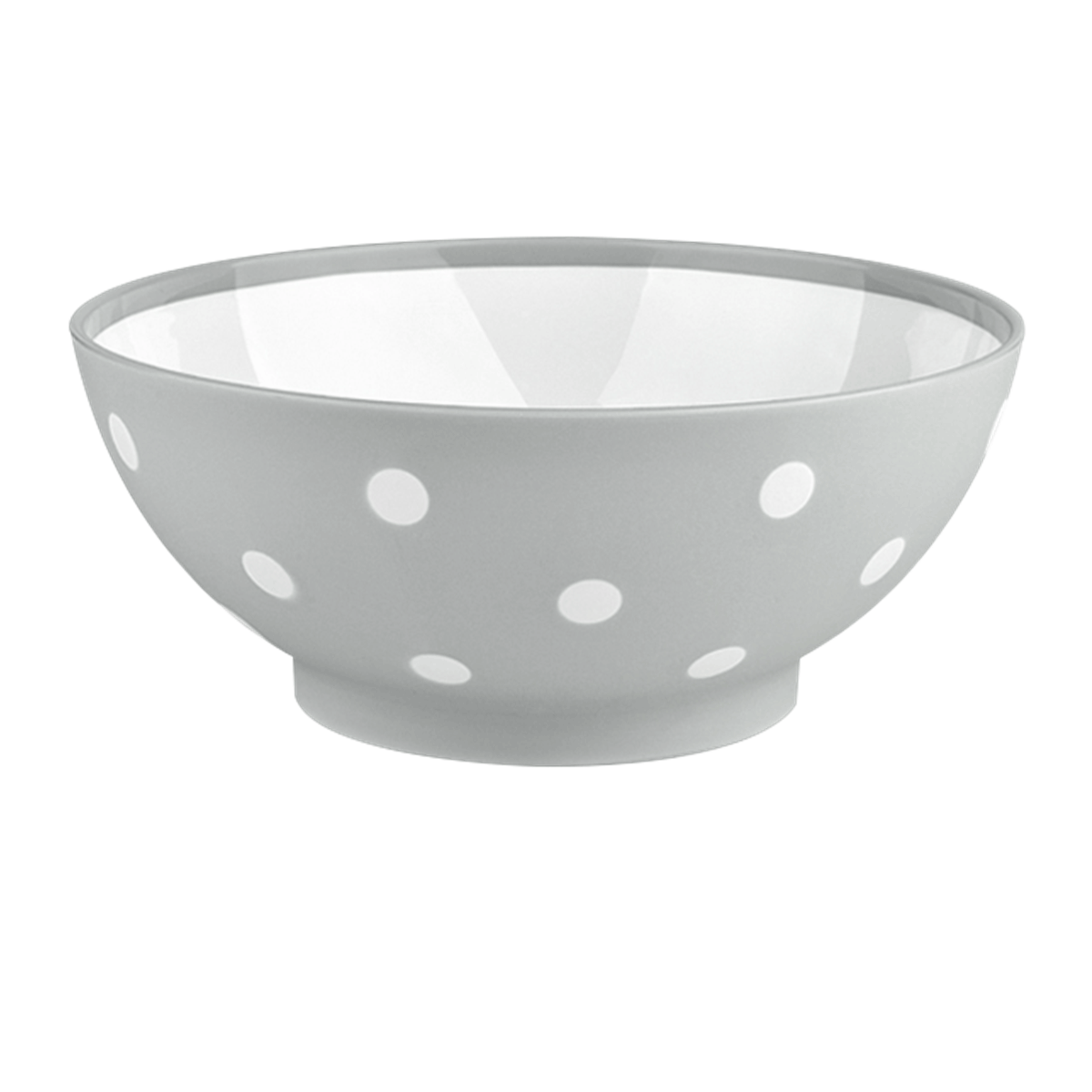 Schüssel, Porzellan, Punkte, Grau, Schüssel mit Punkten, Schüssel, Porzellan, Gepunktet, Grauer Ton, Geschirr, Schüssel, Porzellan, Polka-Dots, Graue, Lunchschüssel