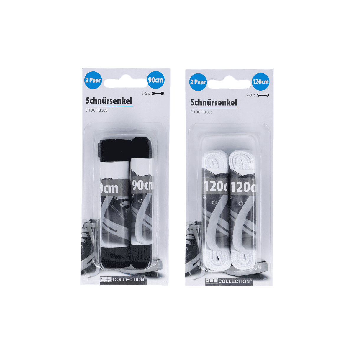Schuhe | Schnürsenkel?, Schuhbänder, Schnürsenkel 90cm/120cm, Länge 90cm, Länge 120cm, Schnürsenkel, Schuhbänder, 90cm, 120cm, 2 Paar, Schuhbändel, Shoe-laces, Schnürsenkel, Schnürbänder, Klettscheibe