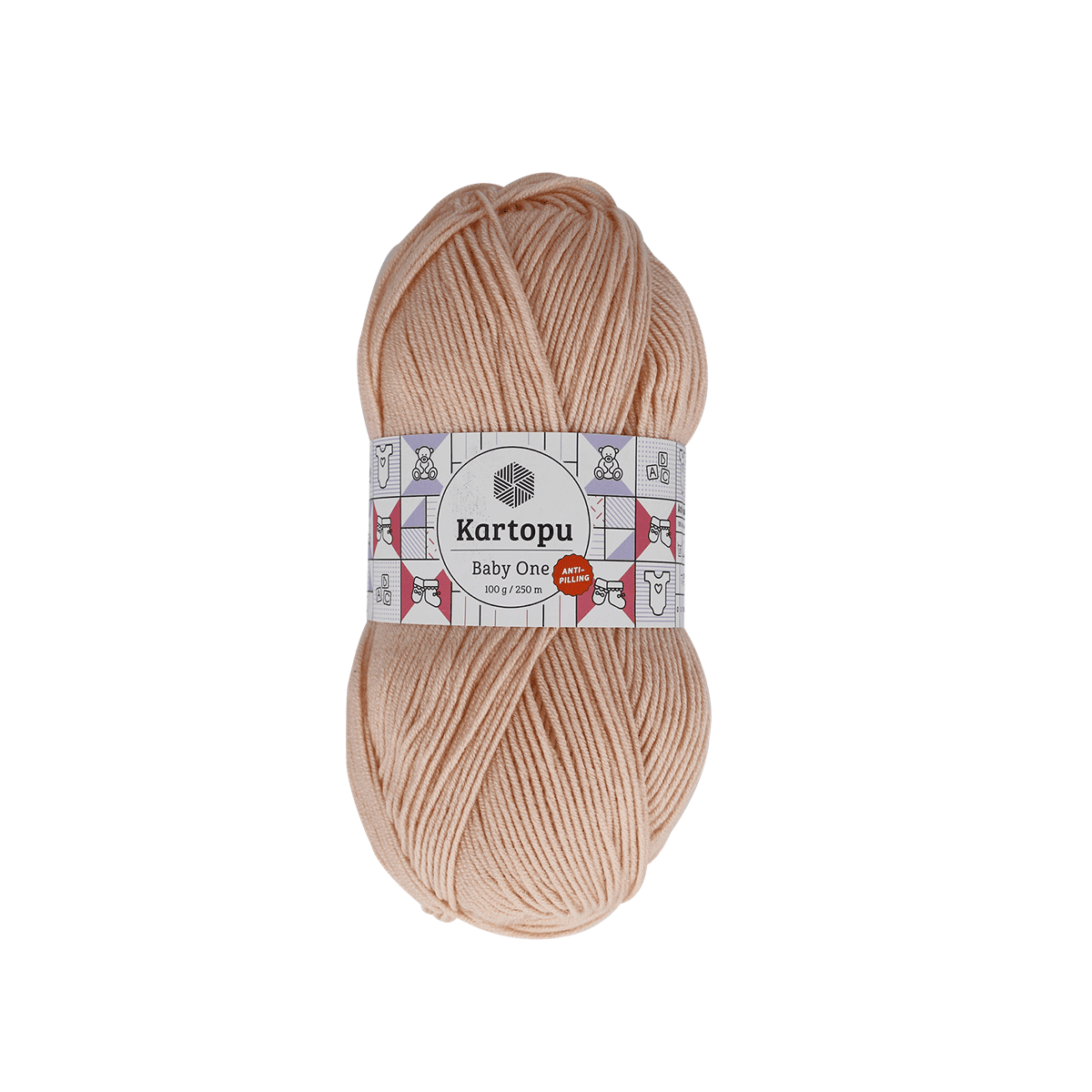 Wolle, Babywolle, Garn, Rosa, Garnrolle, Sockenwolle, Baby Wolle, Beige, Garnball, Kartopu Baby One, Wolle, Strickgarn, Baby Garn, Beige, Kартopu?