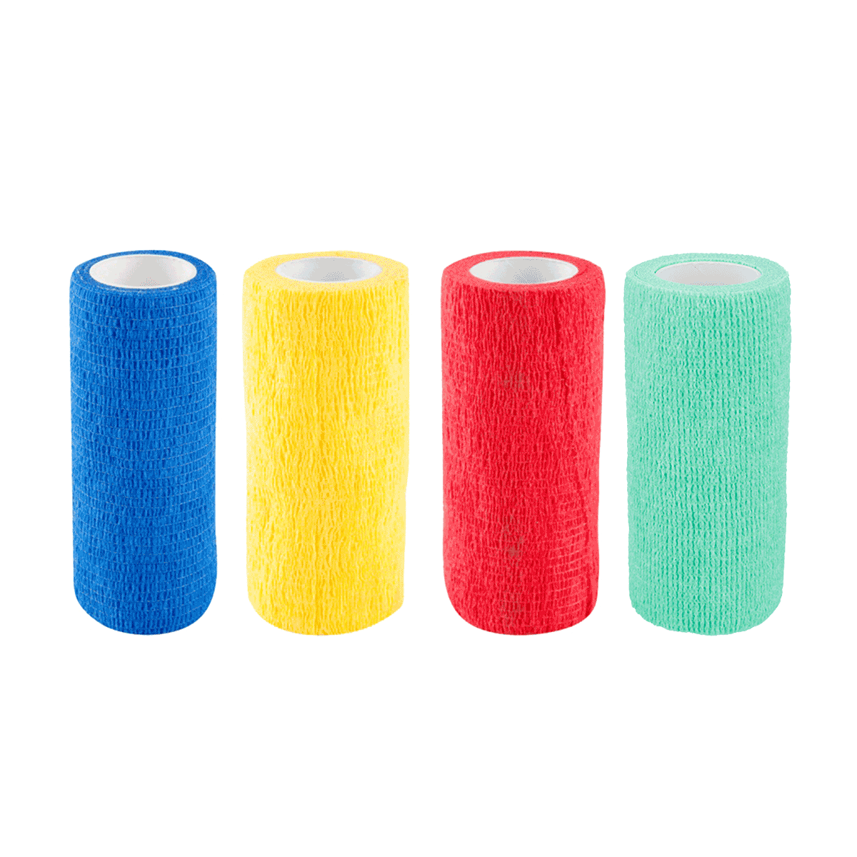 Bandage, Erste Hilfe, Elastikbandage, bunte Bänder, Farbbänder, Klebebandrollen, Sportbandrollen, farbbandage, therapiematerial, spielzeug, rollbandage, buntebänder