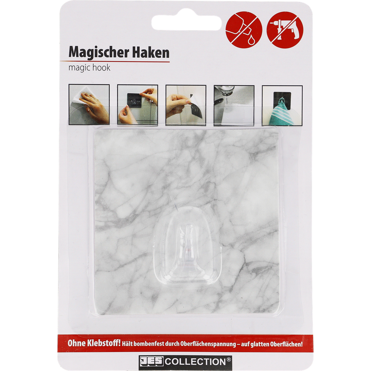 Magnethaken, Marmor, Kleberfrei, Selbstklebend, Baddekoration, Magnetischer Haken, Marmoroptik, Klebe-Pad,  transparenter Haken, dicke Platte, Magnetischer Haken, Marmor-Optik, Klebepad,  transparenter Haken, Bad Haken