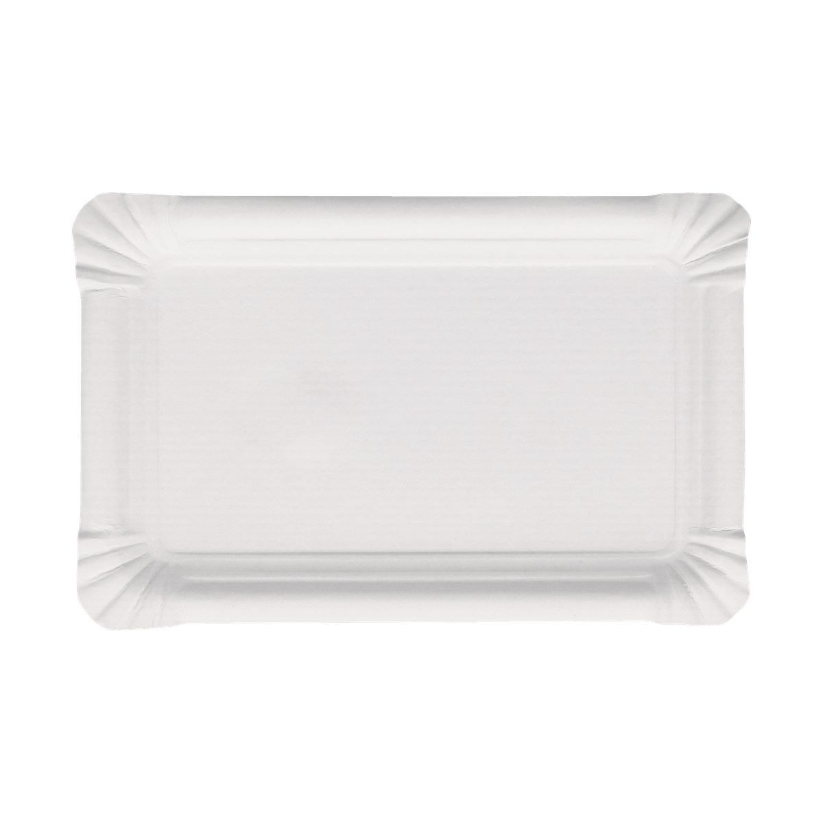 Papierplatte, Einwegplatte, Plastikfreier Teller, Trayschale, weißer Teller, Pappeplatte, Einwegschale, Schale, Papierplatte, Einwegplatte, Einweg-Tablett, Pappe, weiße Farbe, flaches Design, Serviertablett