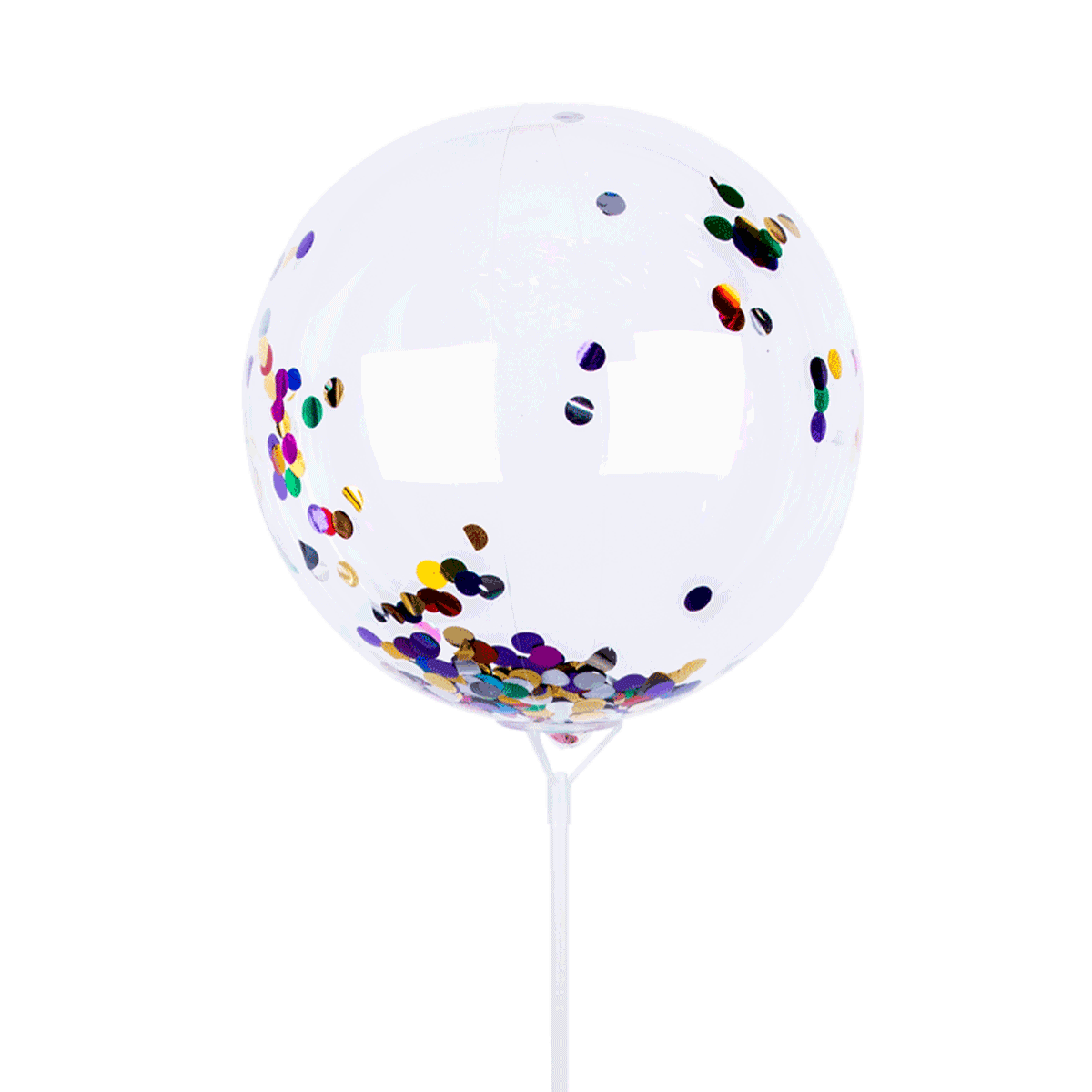 Ballon, Konfetti, 透明球, Schwarz?, Stab?, Ballon, Konfetti, Ballongestell?, Balloon, Confetti, weiß, Luftballon, Dekoration