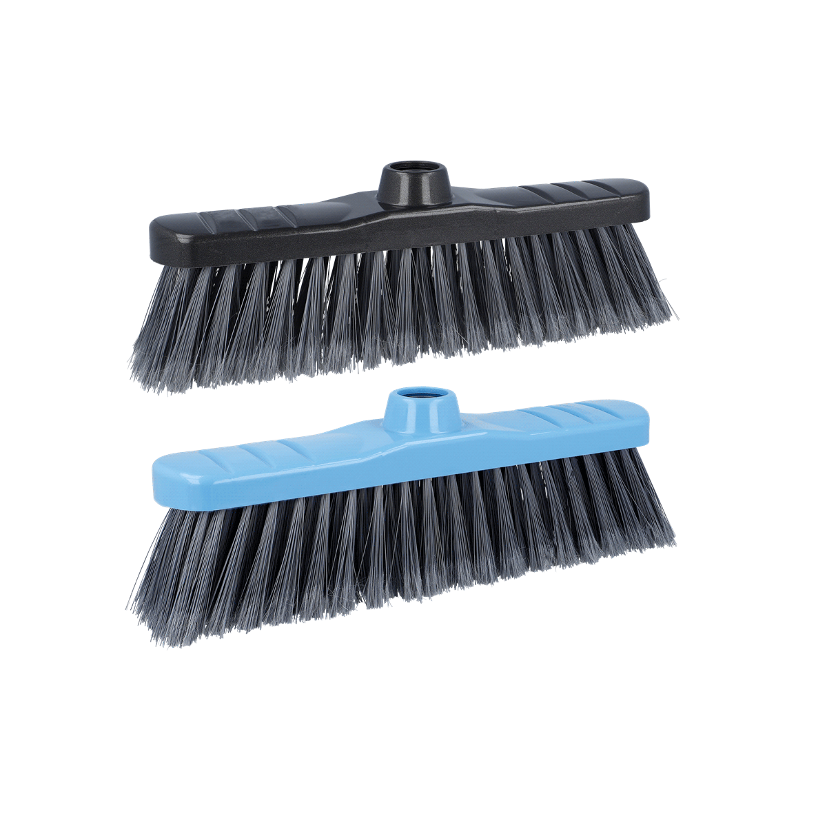 Auto-Besen, Besenkopf, gedrehte Borsten, rechteckiger Pinsel, Fensterbesen-Zubehör, Besen, Besenhaare, Bodenreinigung, Schwarz, Blau, Bürstenkopf, Besen, Bürstenplatte, Kardätsche, Schmutzbesen